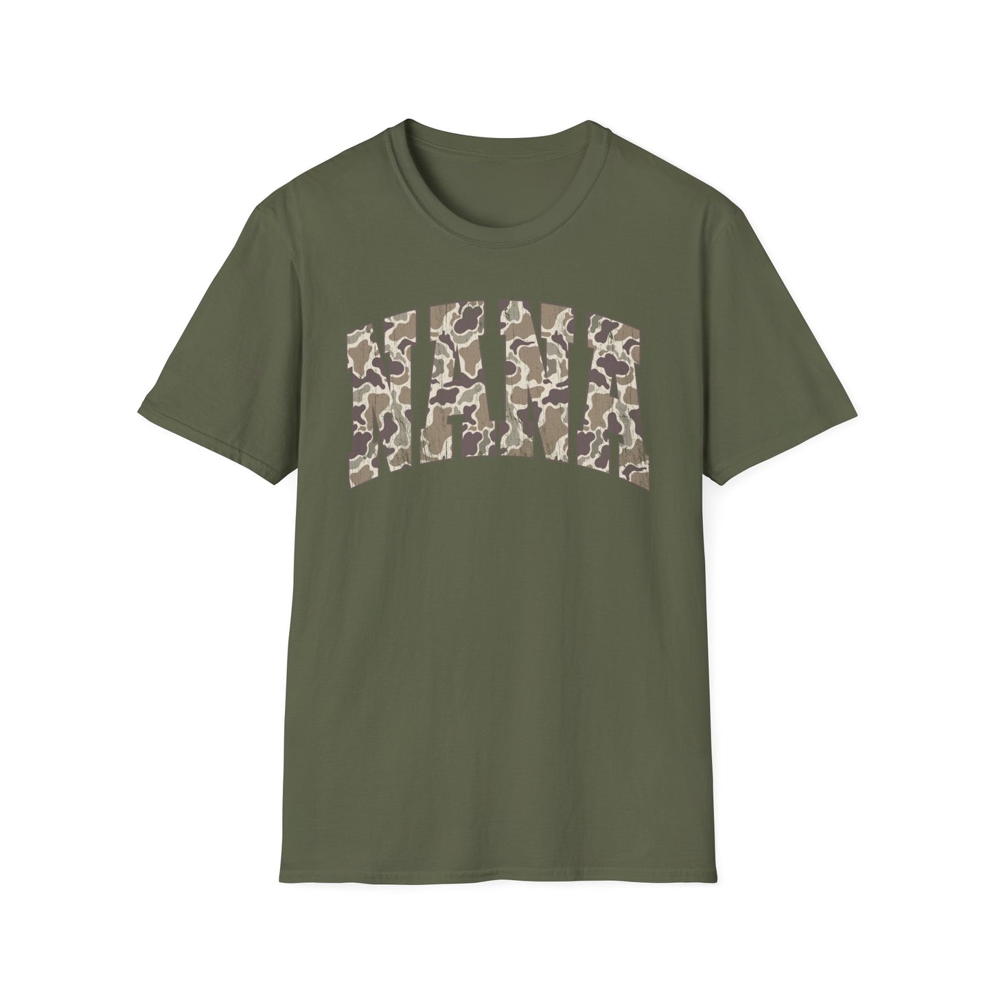 Nana Camo2 Print T-Shirt