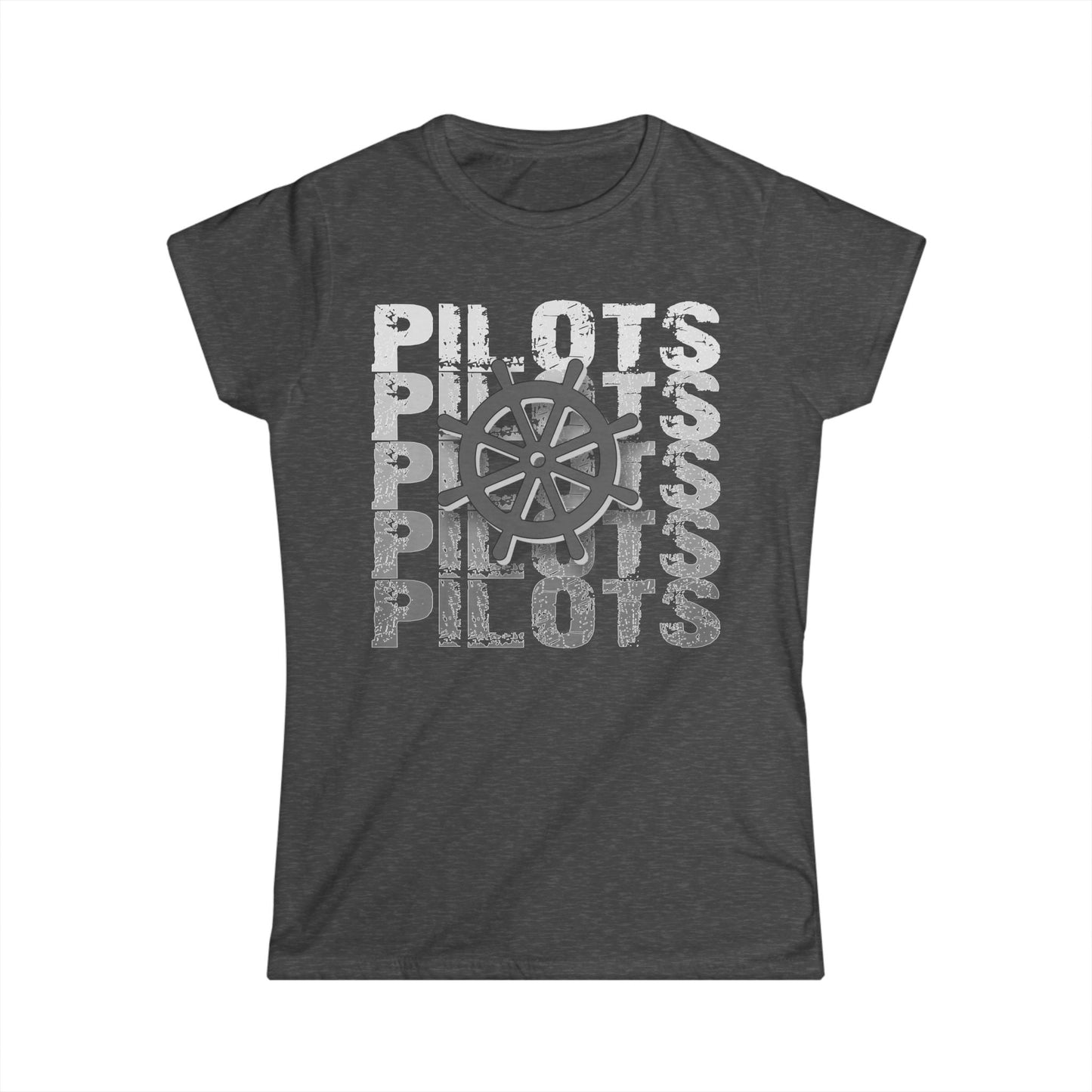 Pilots Stacked Wheel Women's T-Shirt