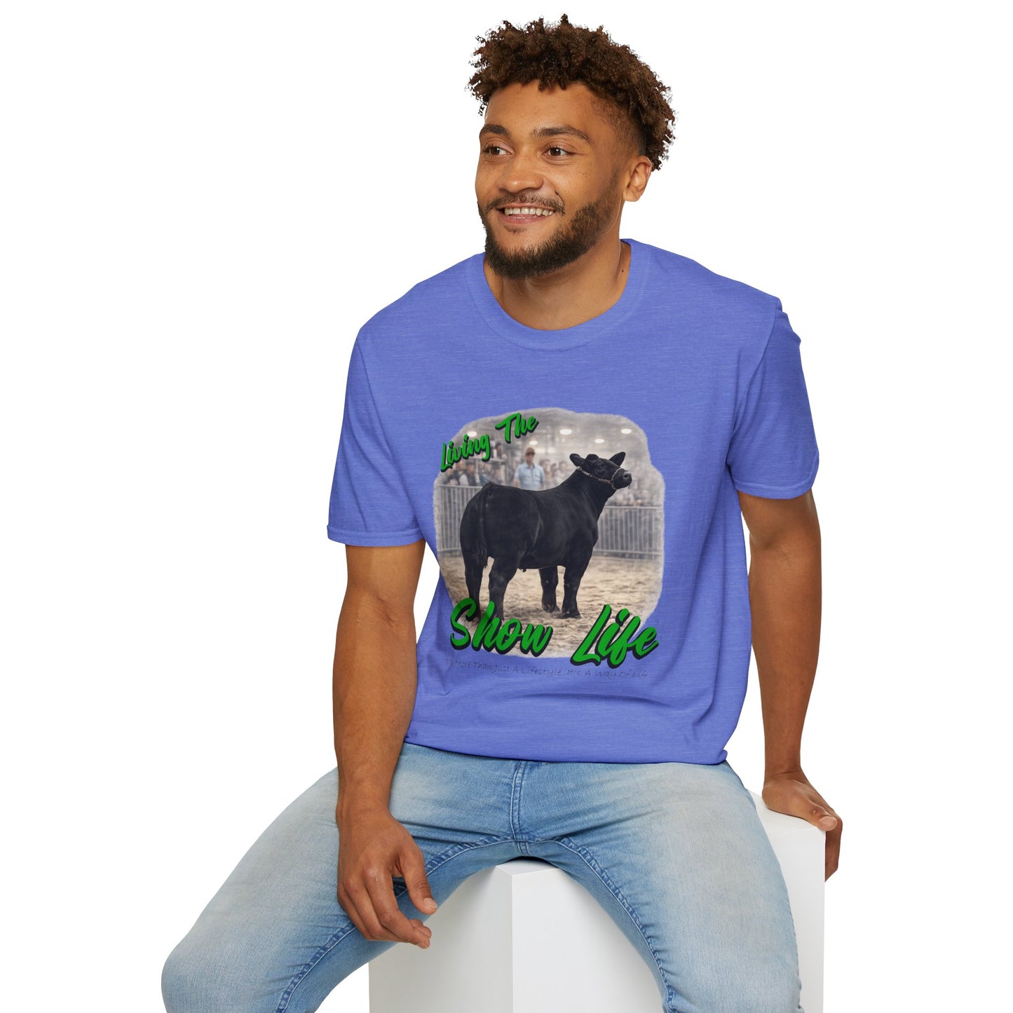 Living the Show Life - Cattle - Unisex T-Shirt