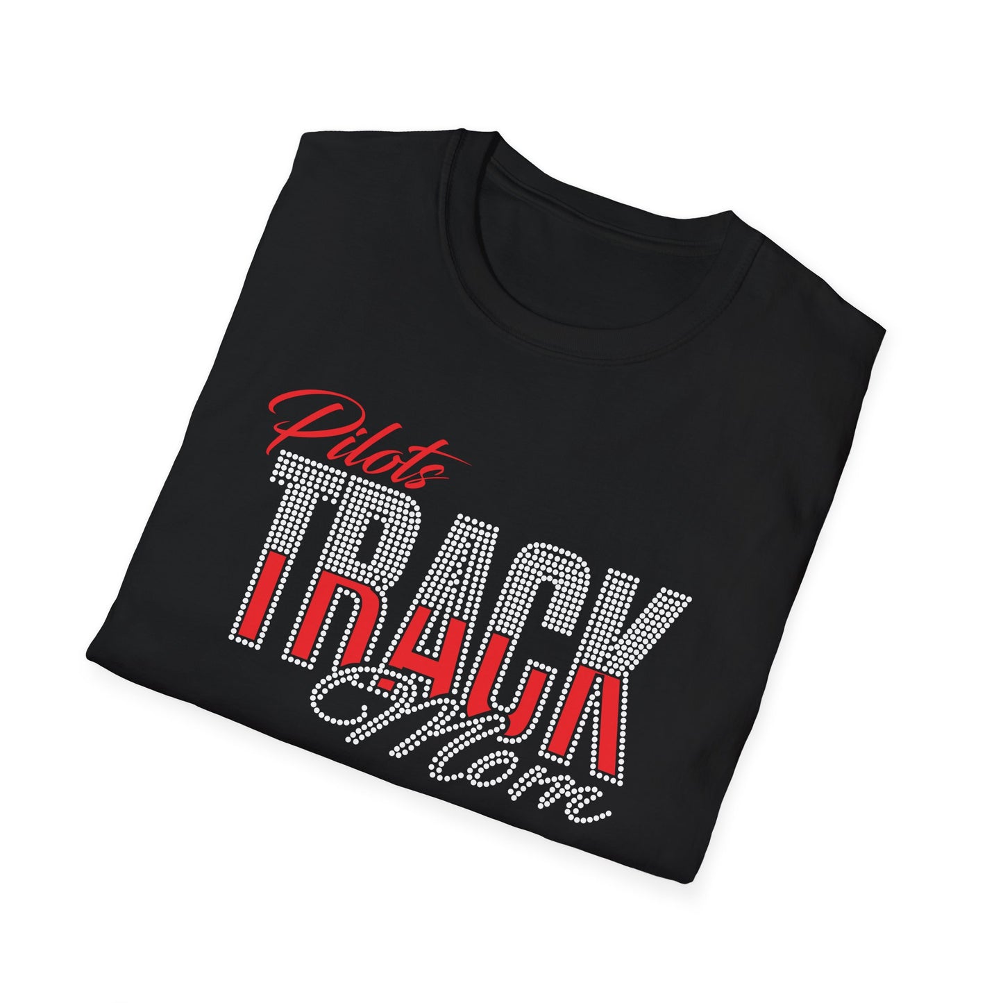 River Track Mom T-Shirt – Rhinestone & Glitter