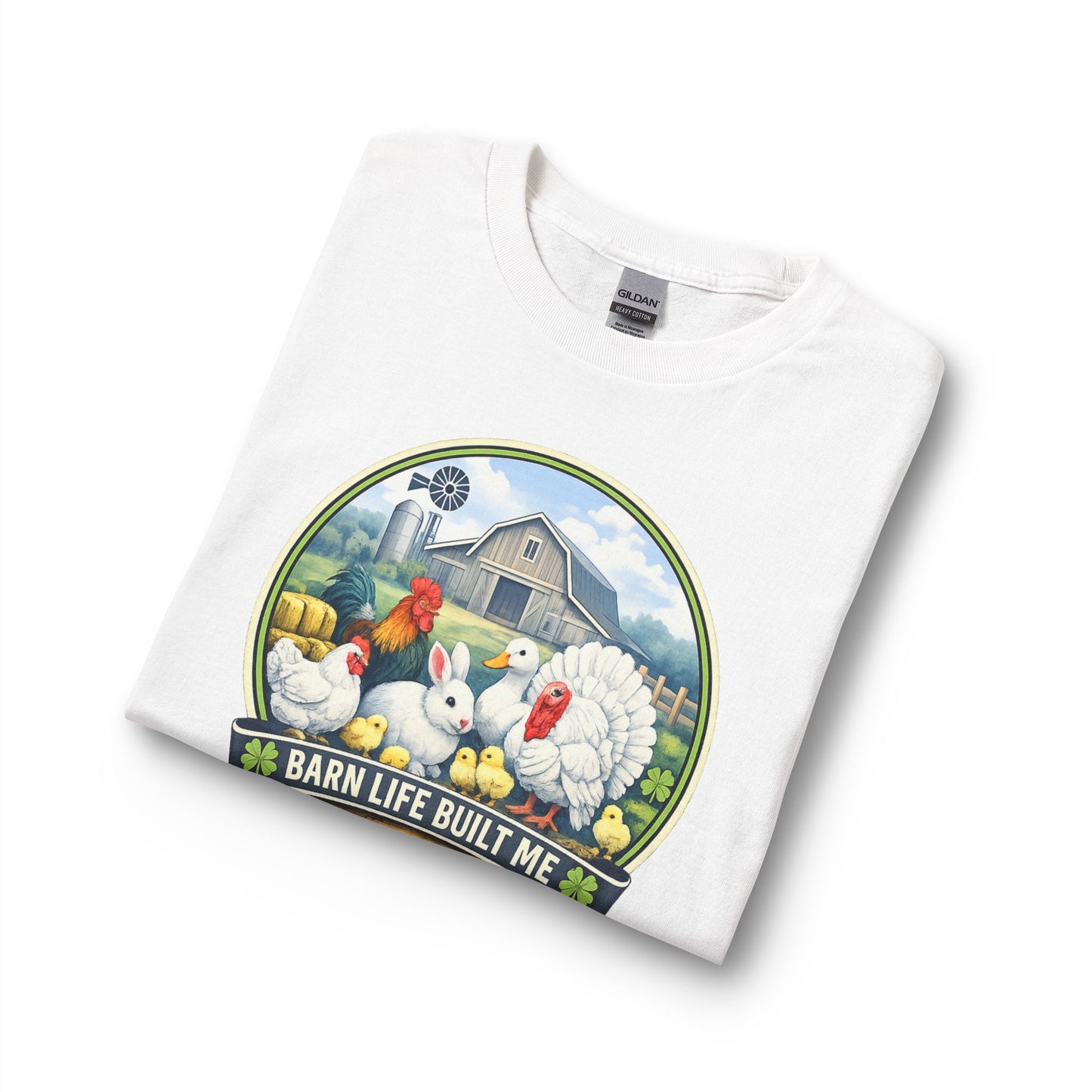 BARN LIFE BUILT ME - Small Animals - Long Sleeve T-Shirt
