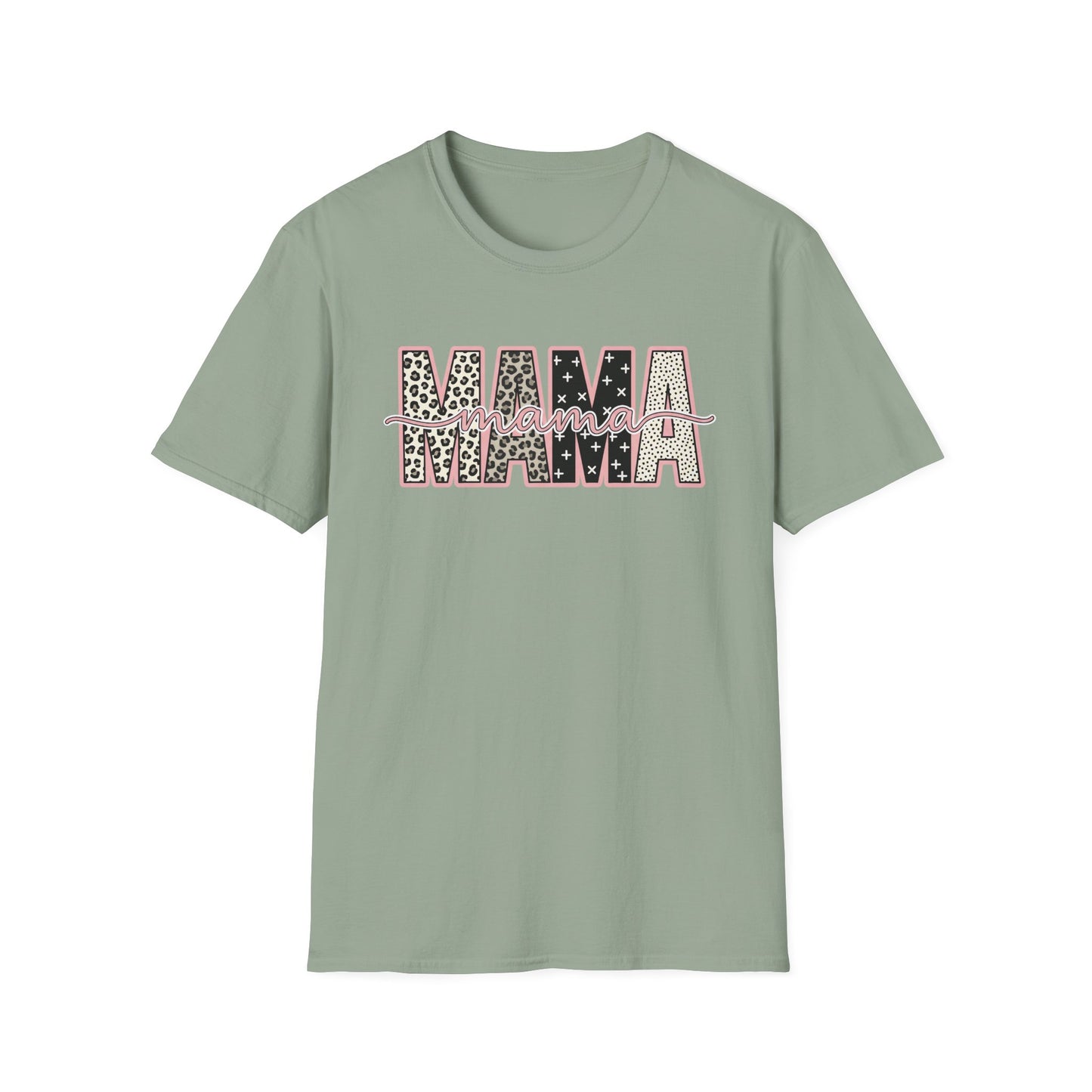 MAMA Leopard Print T-Shirt