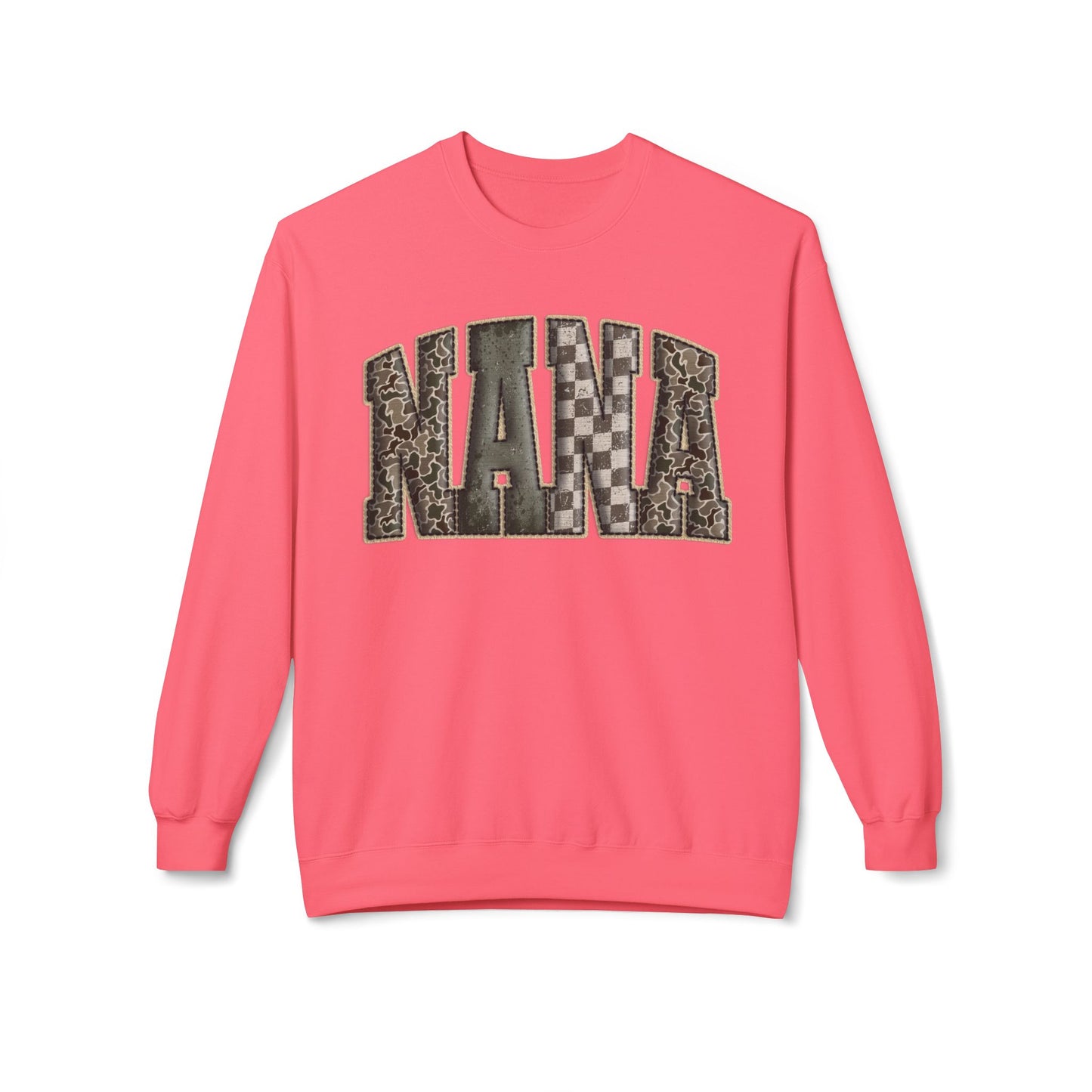 Nana Camo Crewneck Sweatshirt