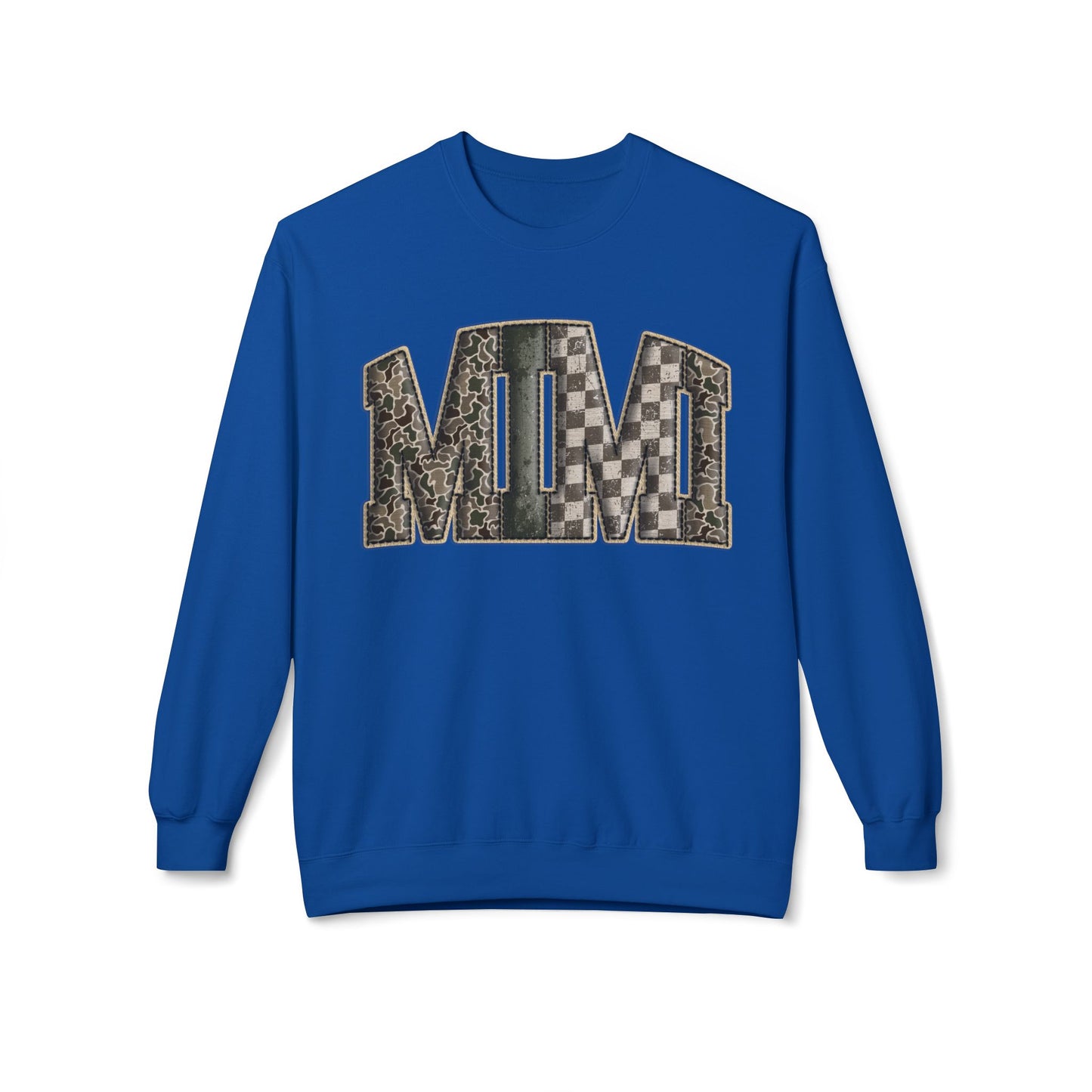 MIMI Camo Crewneck Sweatshirt