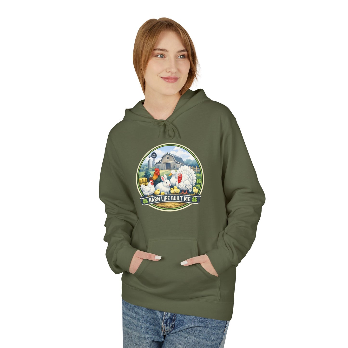 BARN LIFE BUILT ME - Small Animals - Hoodie