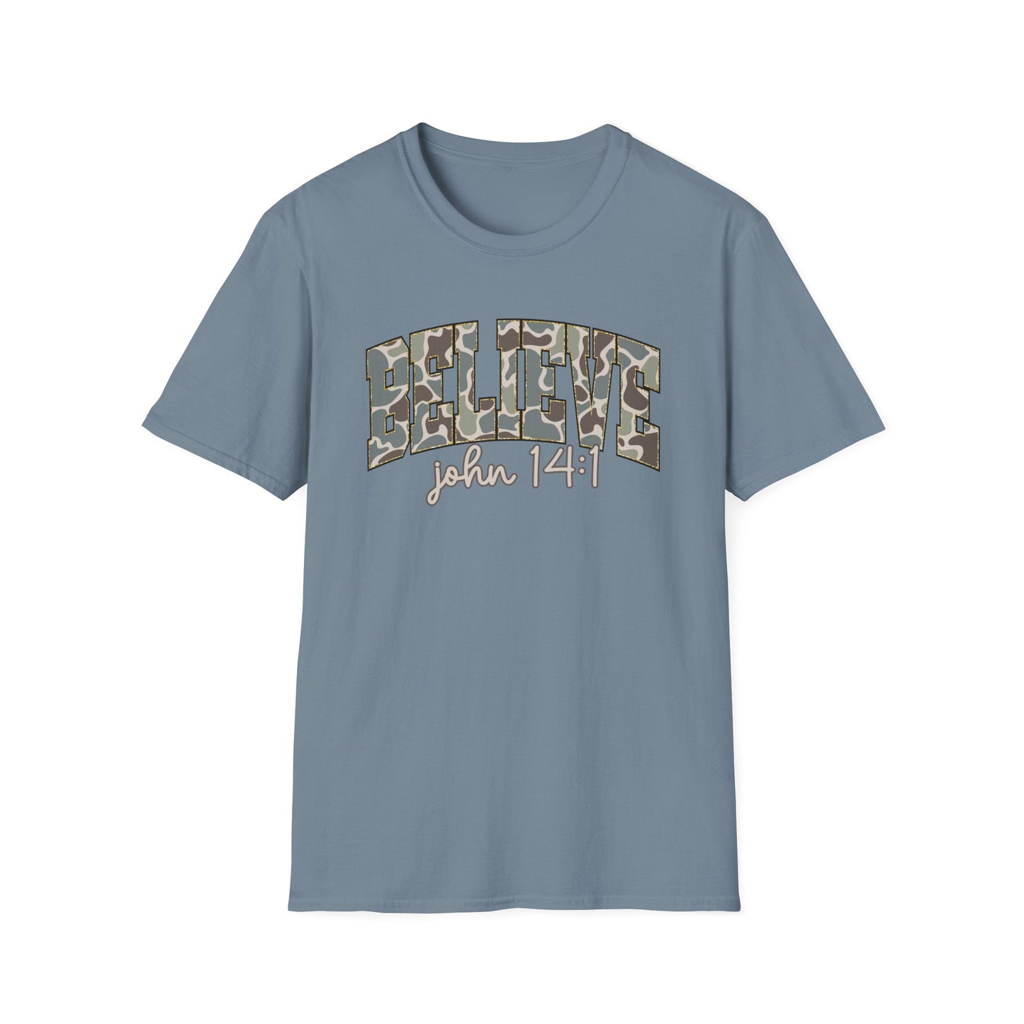 BELIEVE Camo T-Shirt