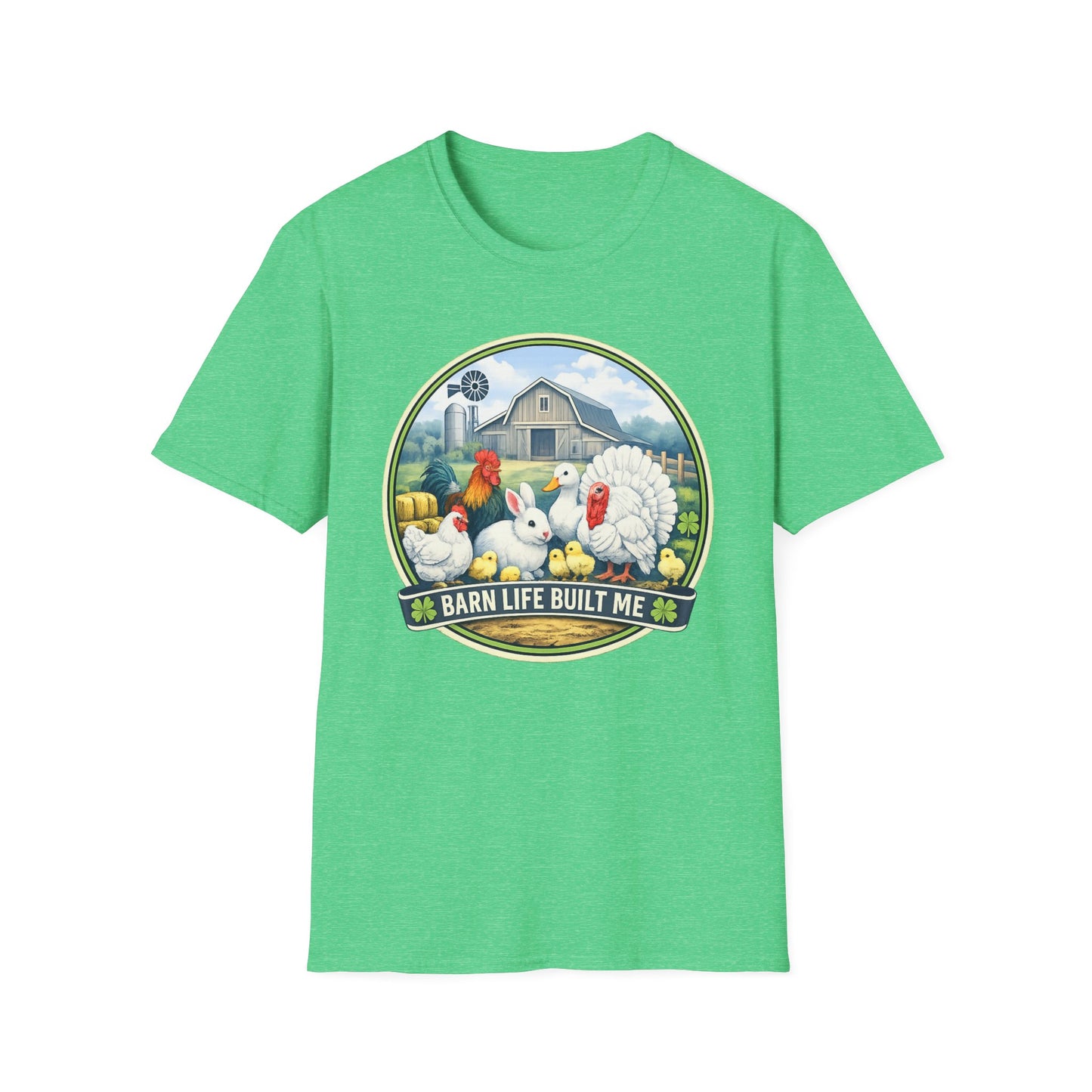 BARN LIFE BUILT ME - Small Animals - Unisex T-Shirt