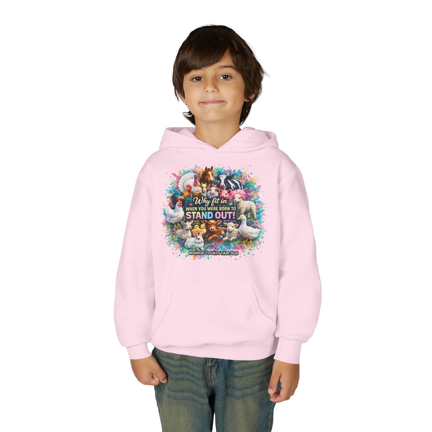 MONROE COUNTY FAIR 2026 - Youth Hoodie