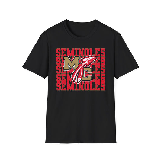 MC Seminoles Women's T-Shirt — Black