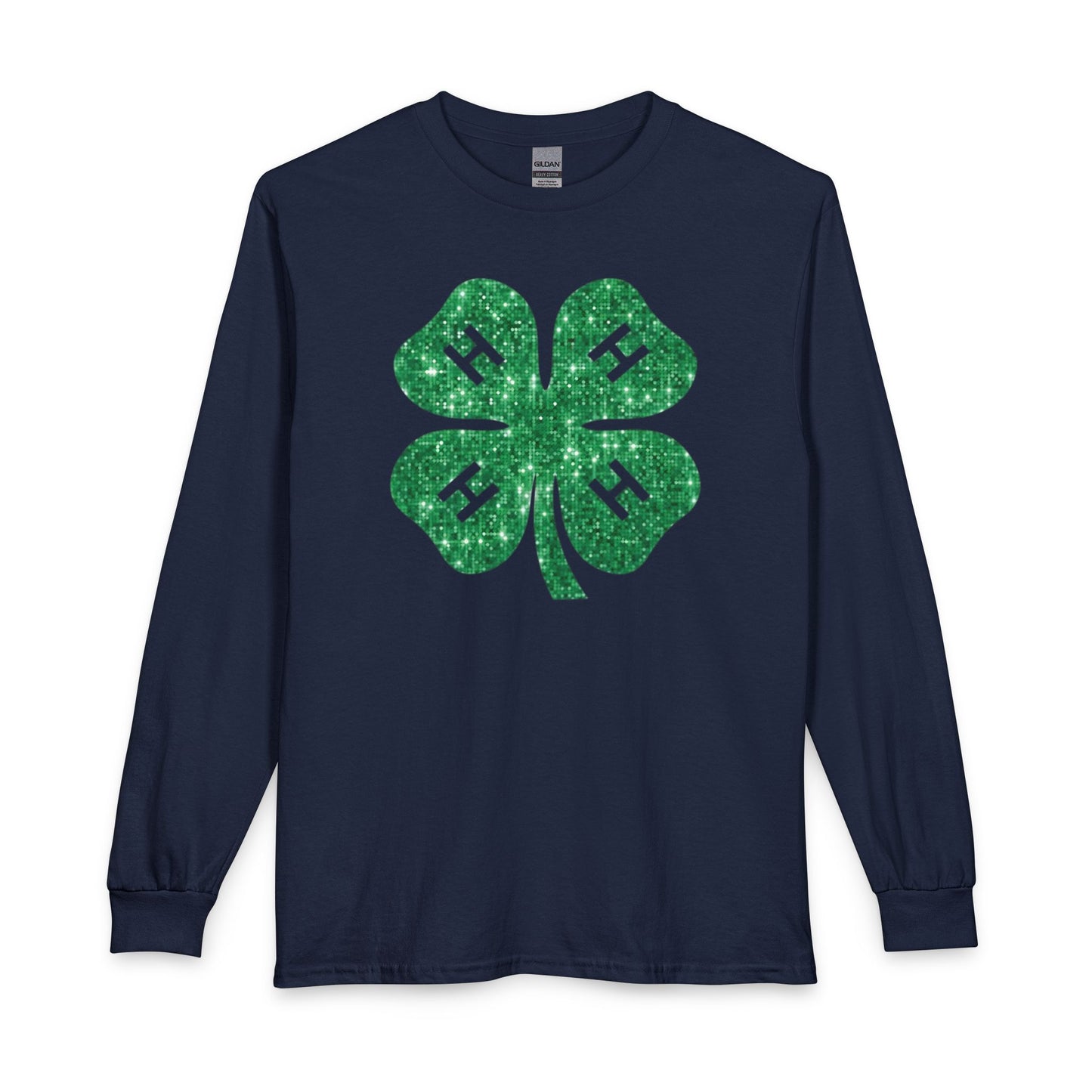 4-H GLITTER - Long Sleeve T-Shirt