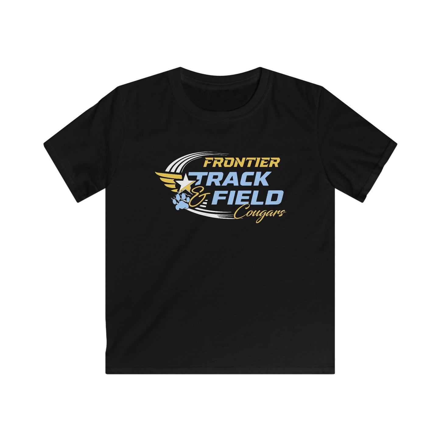 Frontier Cougars Track & Field Youth T-Shirt
