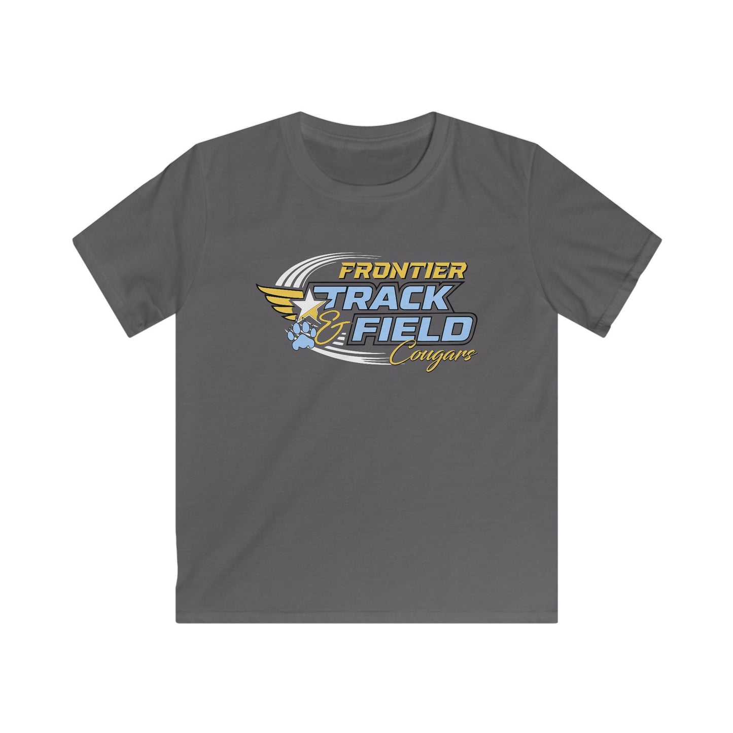 Frontier Cougars Track & Field Youth T-Shirt
