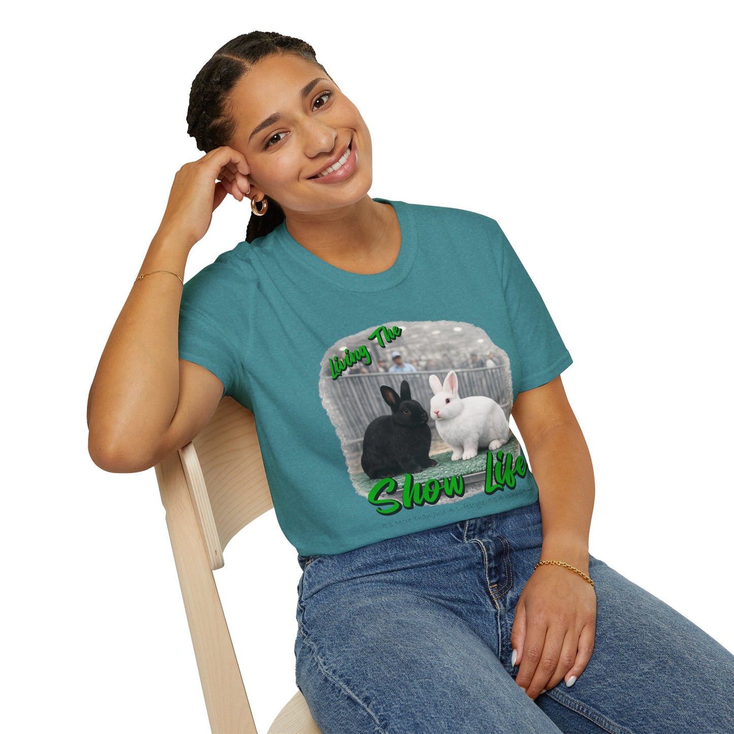 Living the Show Life - Rabbits - Unisex T-Shirt
