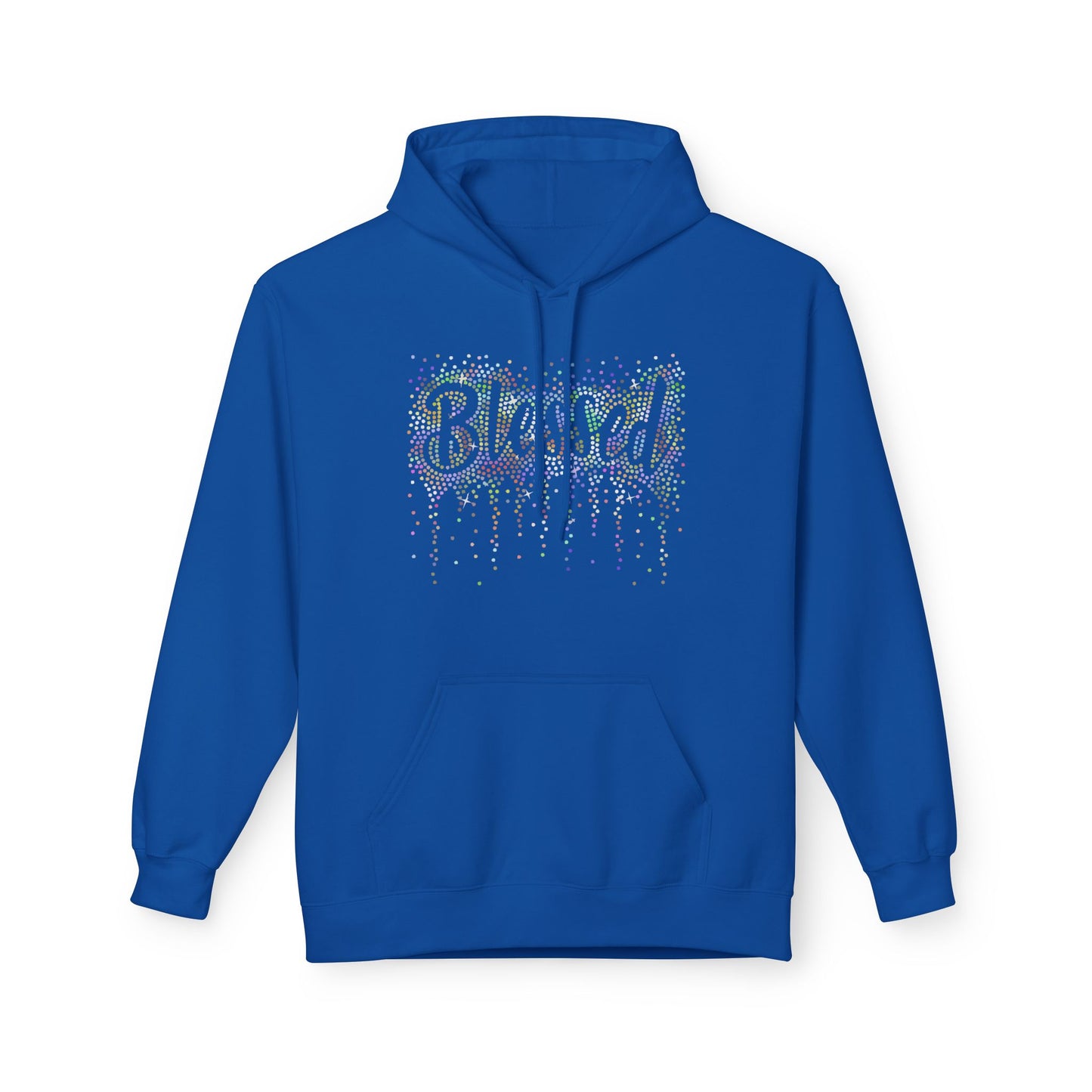 BLESSED - Holographic Rhinestones