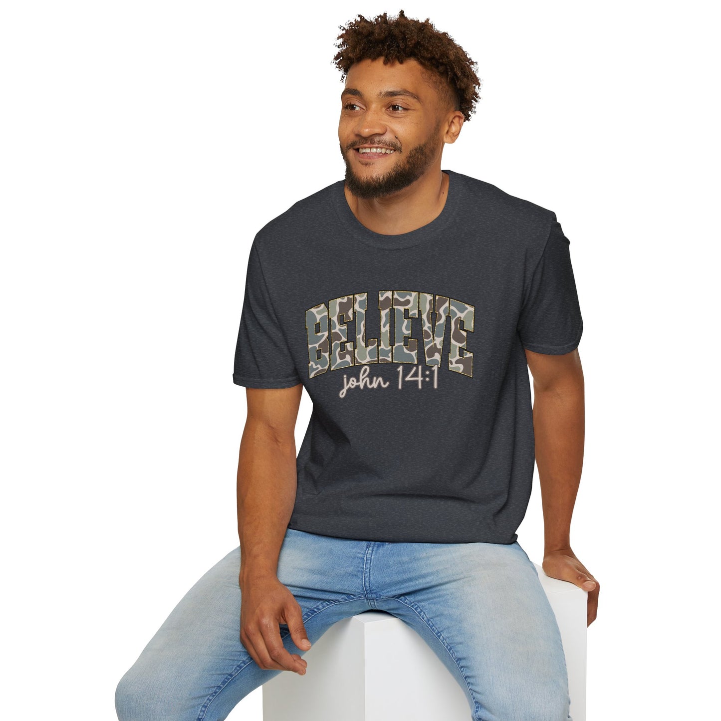 BELIEVE Camo T-Shirt