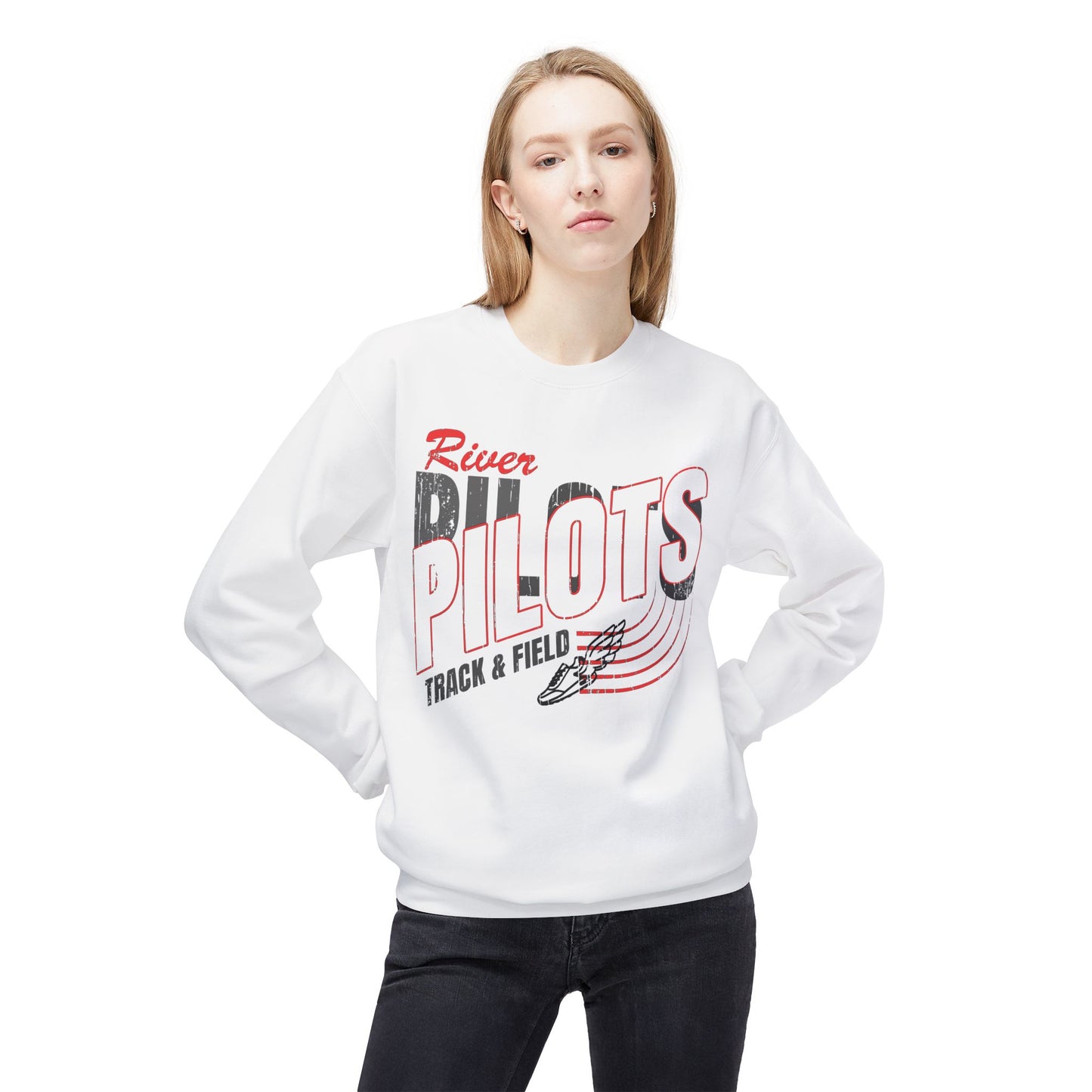 River Pilots Crewneck Sweatshirt — TRACK & FIELD!