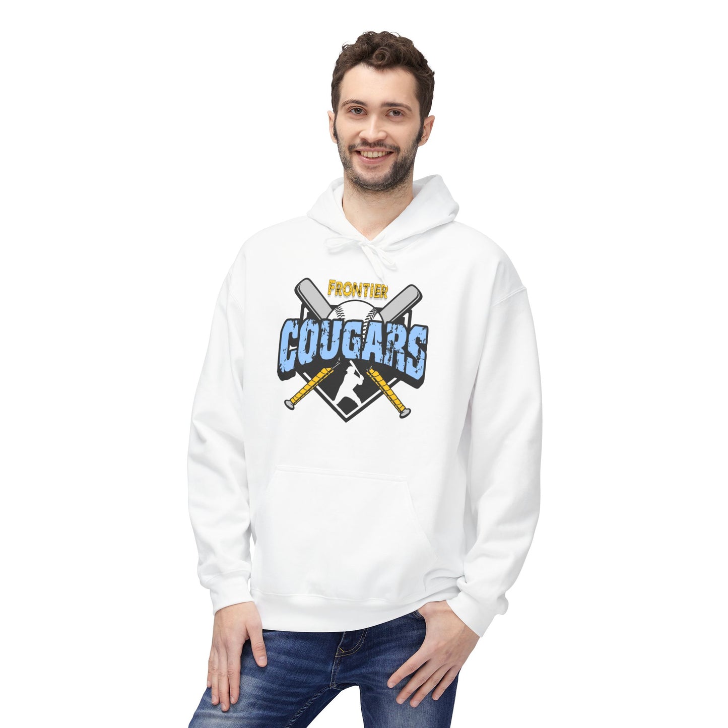 Frontier Cougars Baseball 2 Hoodie