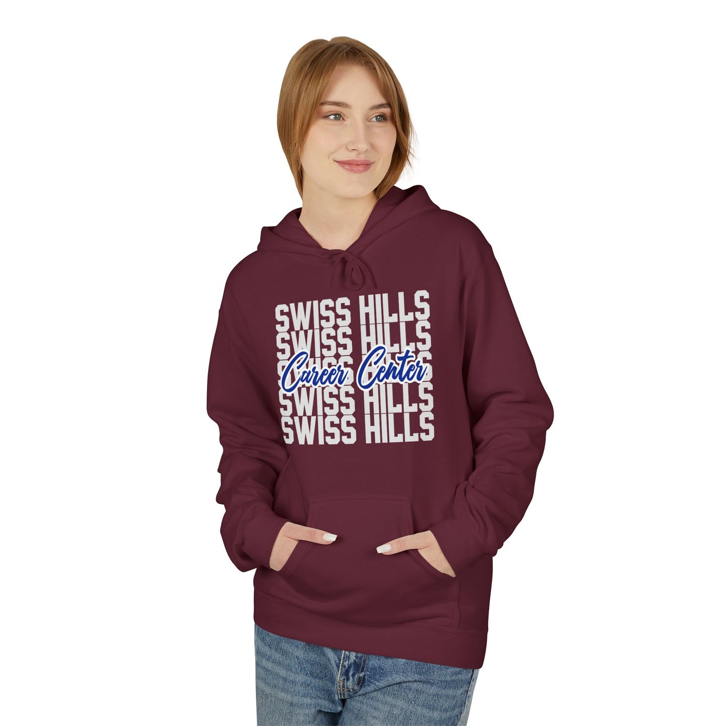 Swiss Hills Stacked Hoodie