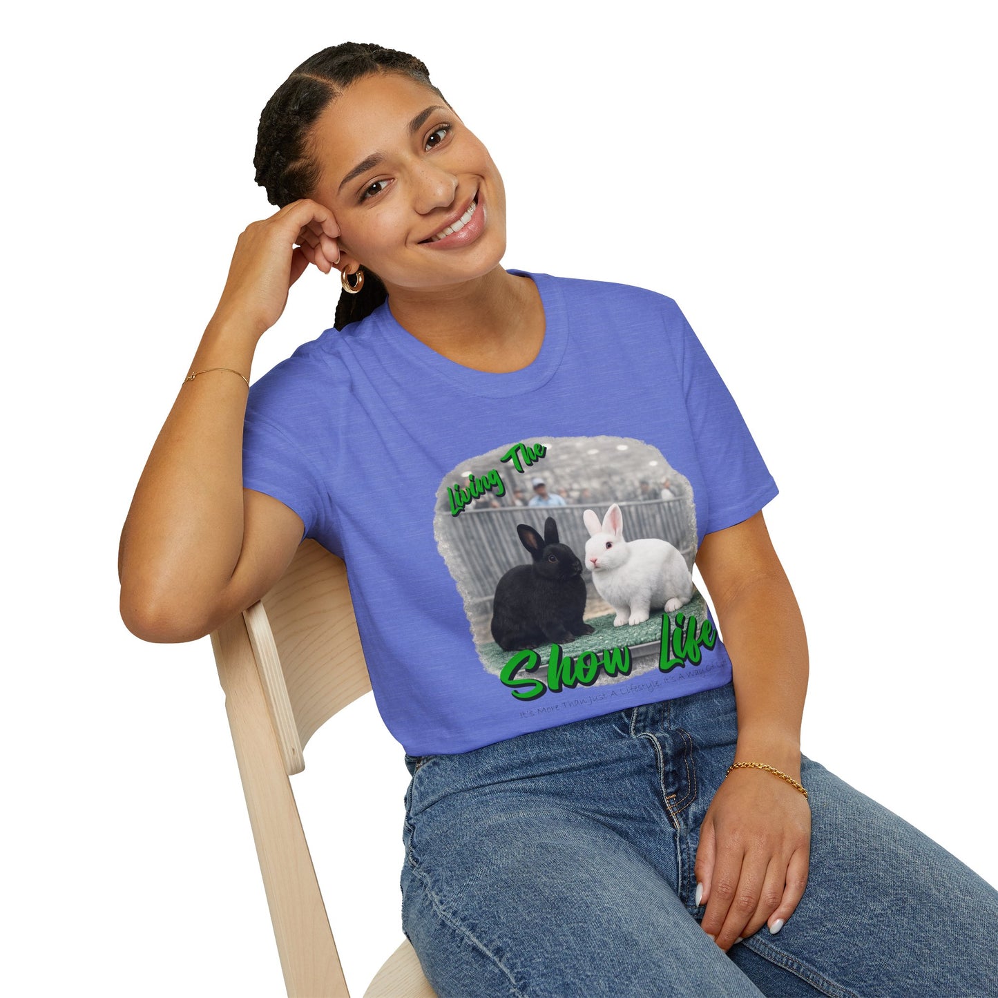 Living the Show Life - Rabbits - Unisex T-Shirt