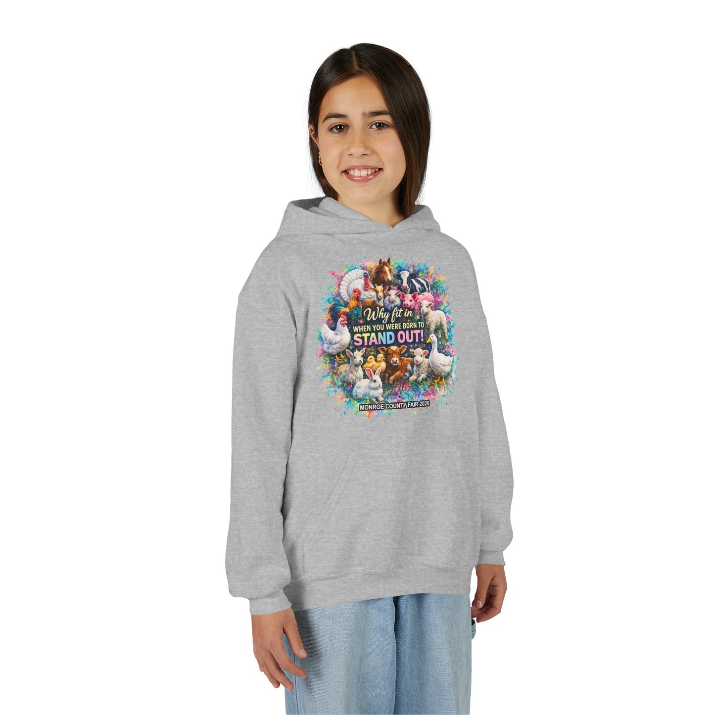 MONROE COUNTY FAIR 2026 - Youth Hoodie