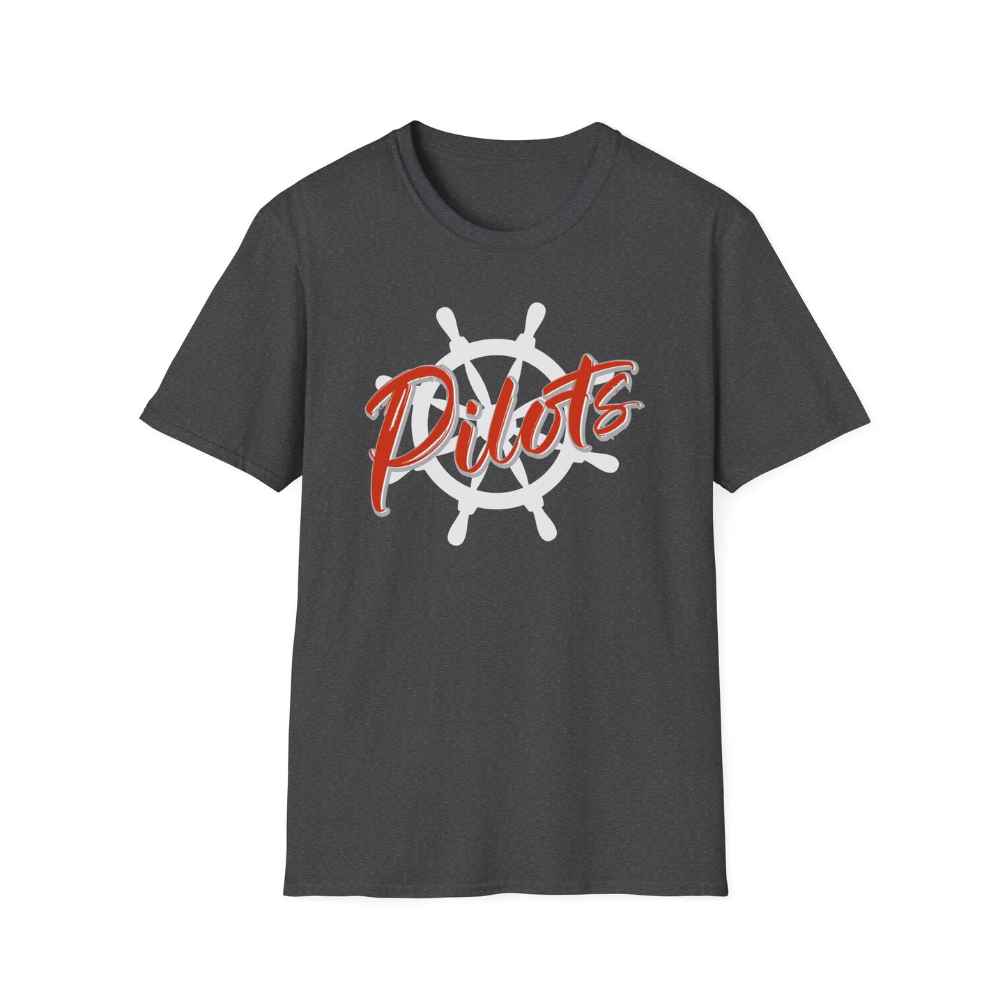Pilots Nautical Wheel Unisex T-Shirt