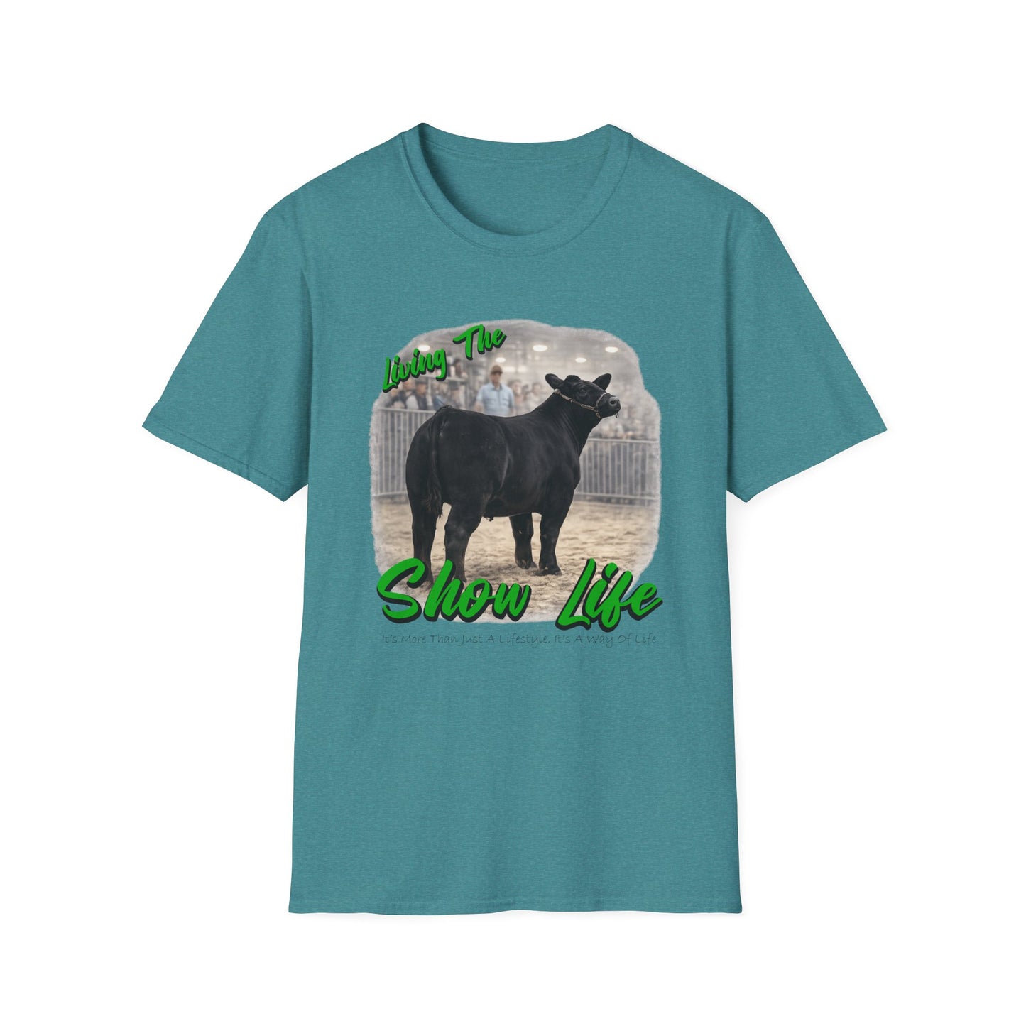 Living the Show Life - Cattle - Unisex T-Shirt