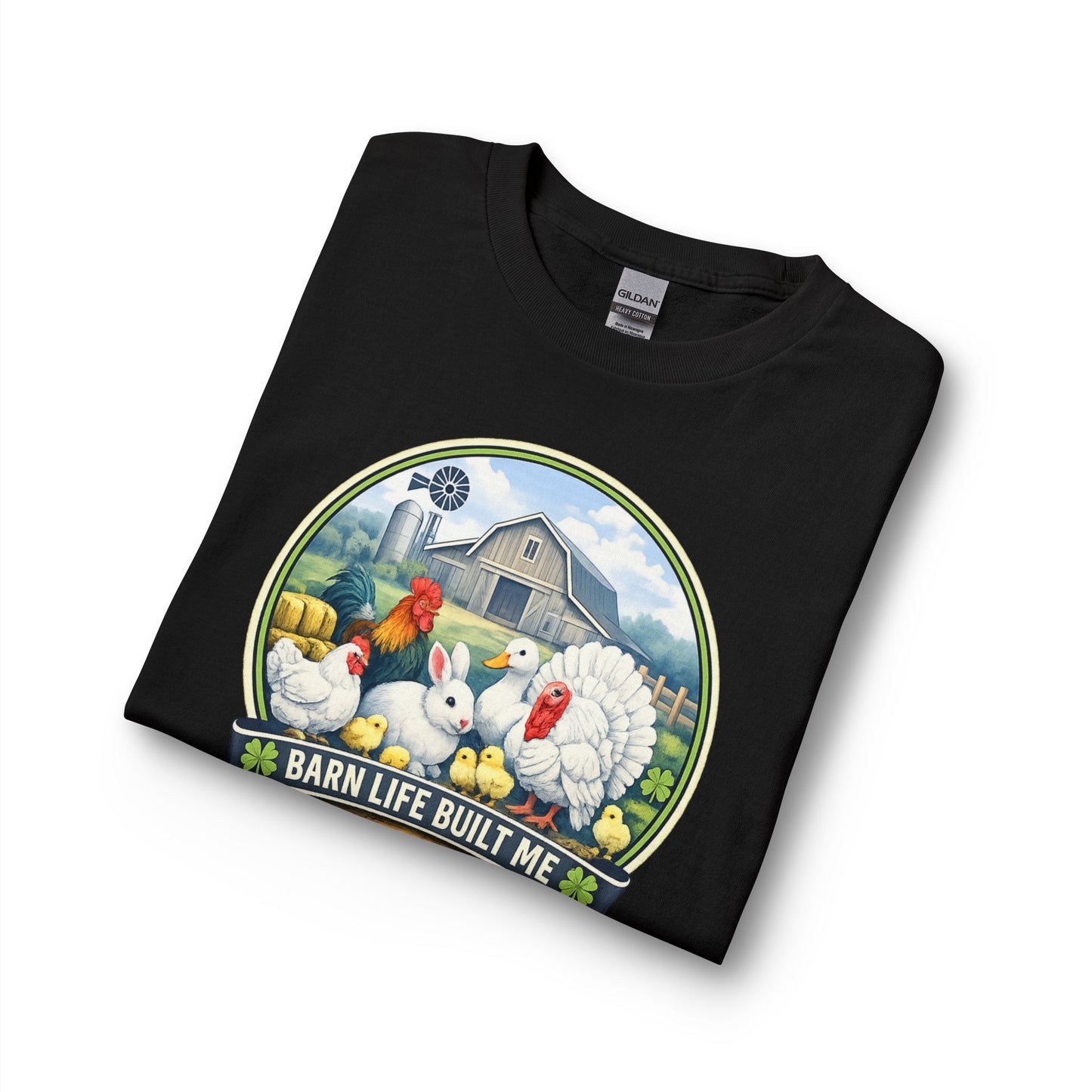 BARN LIFE BUILT ME - Small Animals - Long Sleeve T-Shirt