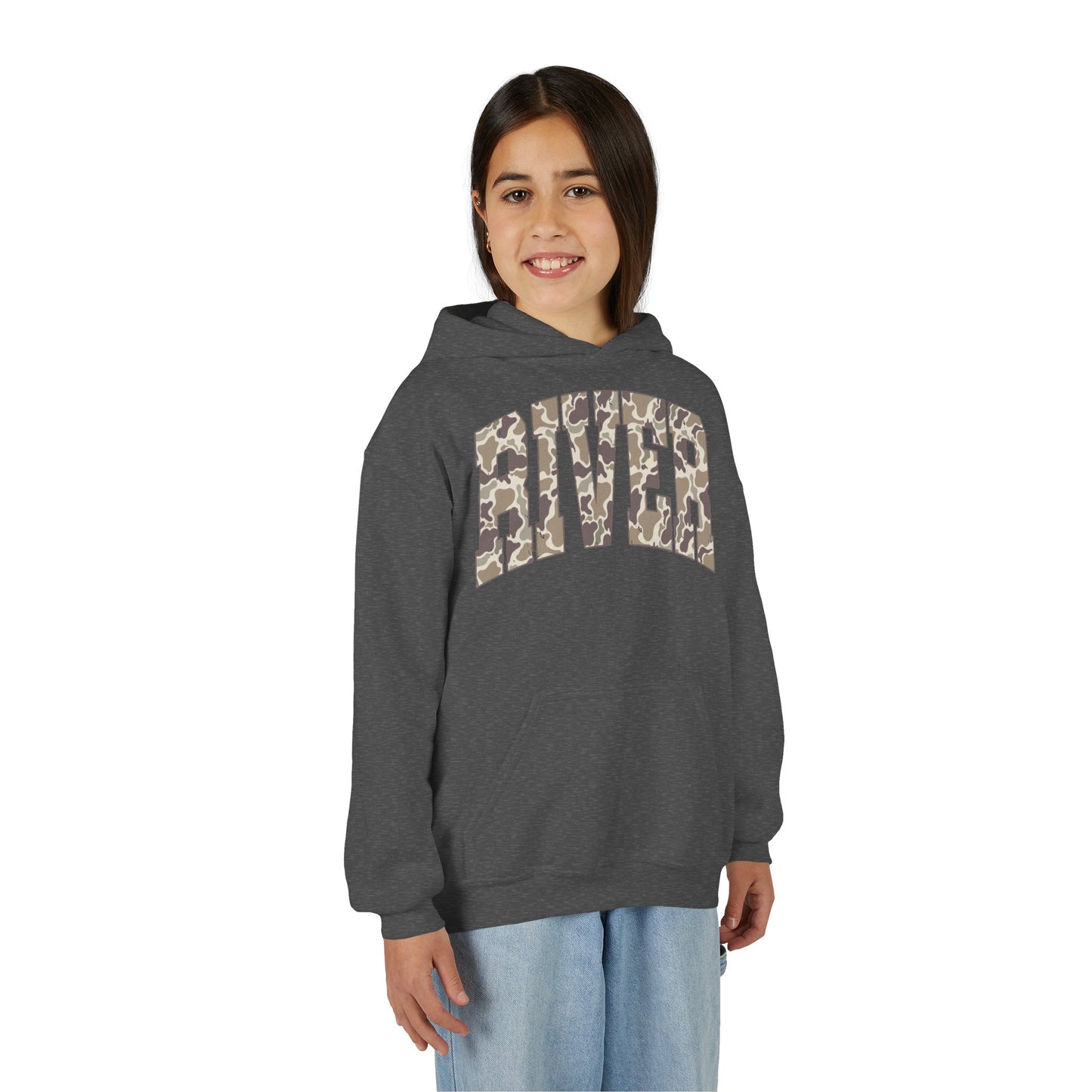 River Pilots Youth Hoodie – CAMO!