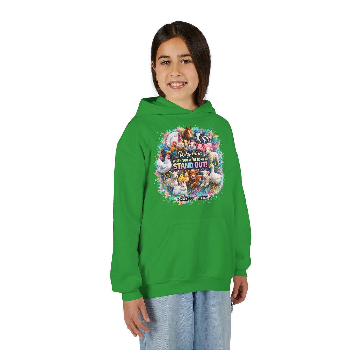 MONROE COUNTY FAIR 2026 - Youth Hoodie