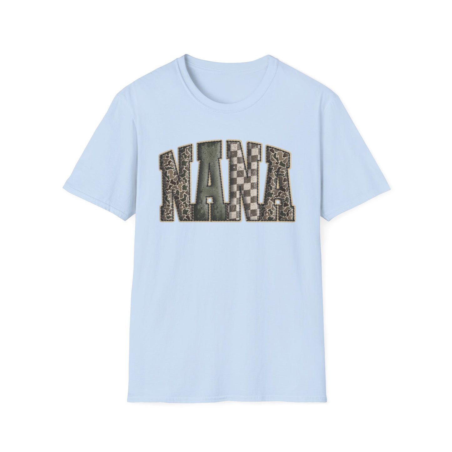 Nana Camo Print T-Shirt