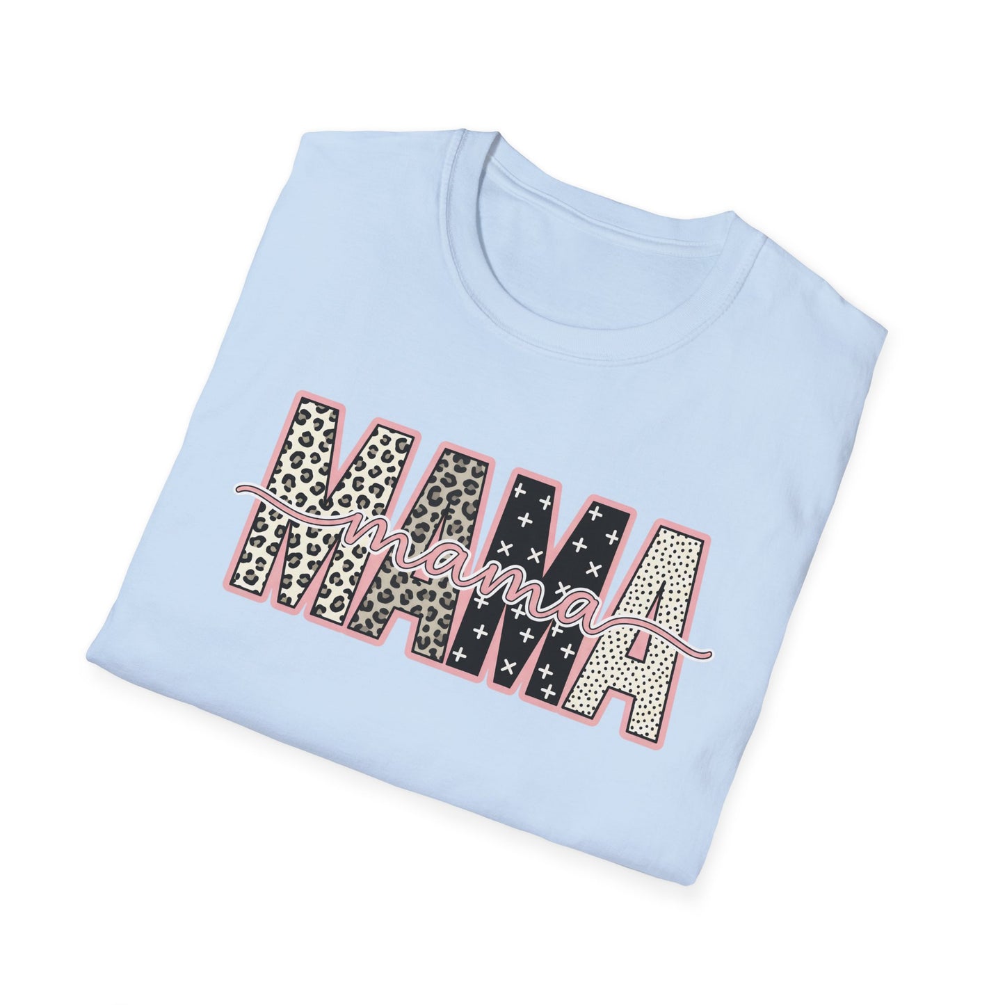 MAMA Leopard Print T-Shirt