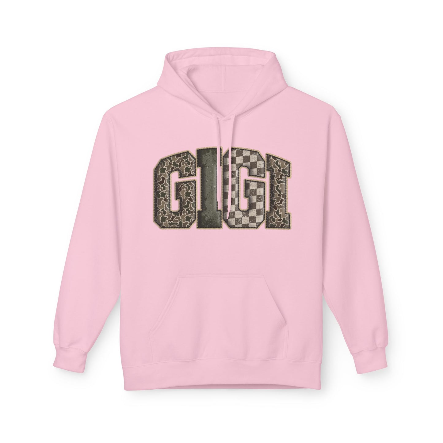 GIGI Camo Print Hoodie