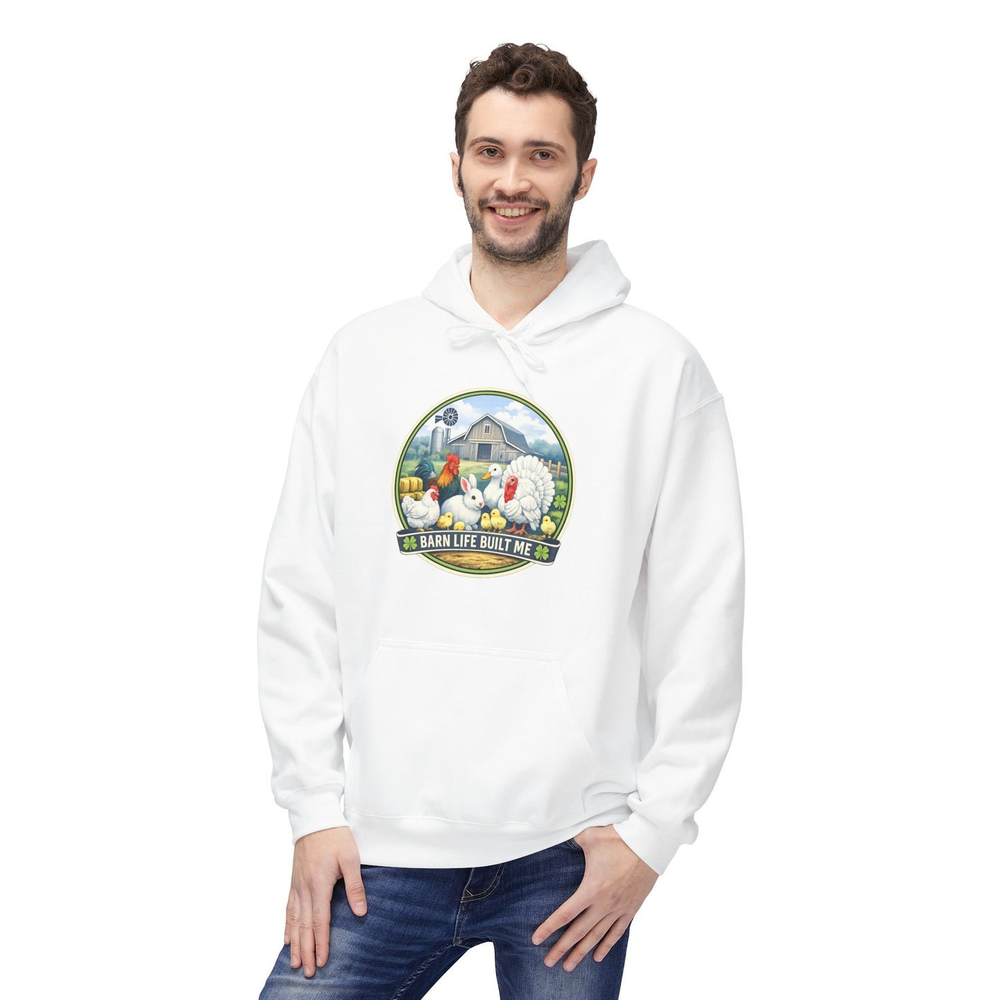 BARN LIFE BUILT ME - Small Animals - Hoodie