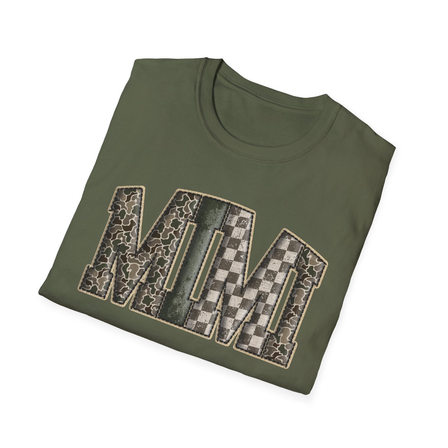 MIMI Camo Print T-Shirt