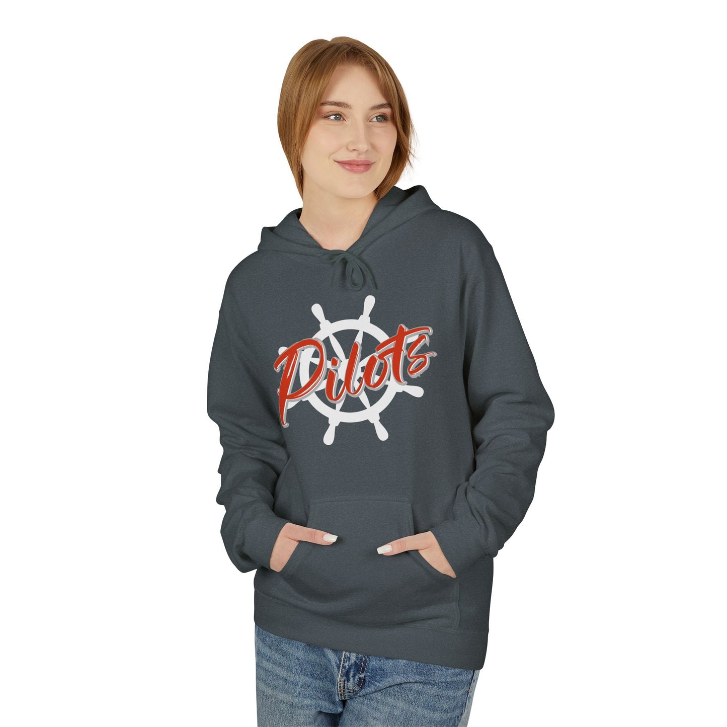 Pilots Nautical Wheel Hoodie