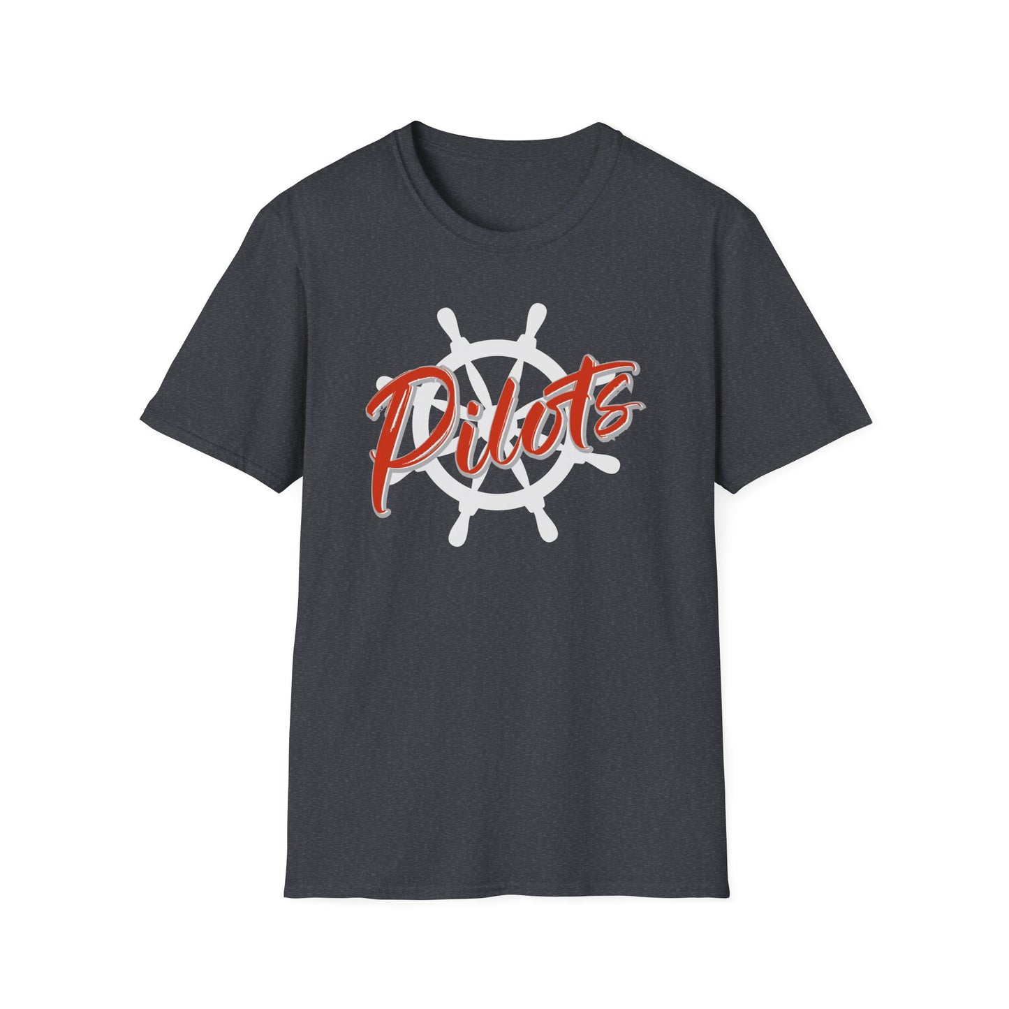 Pilots Nautical Wheel Unisex T-Shirt