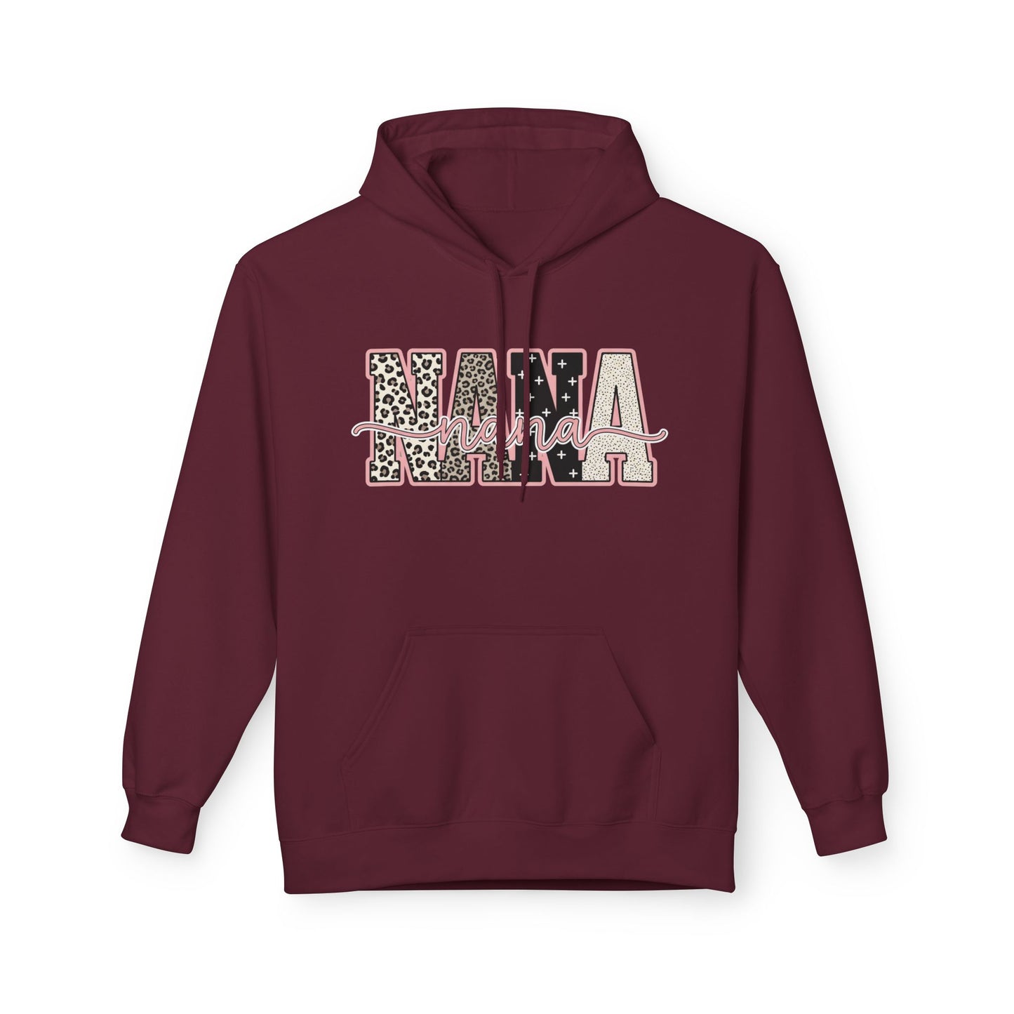 Nana Leopard Print Hoodie
