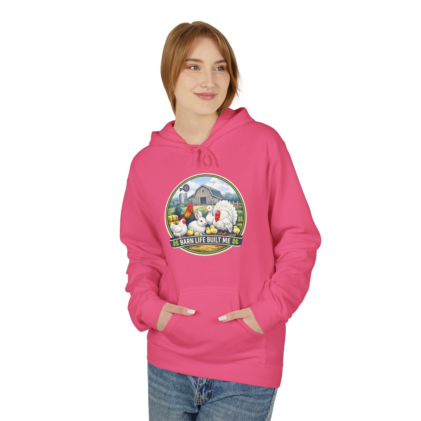 BARN LIFE BUILT ME - Small Animals - Hoodie