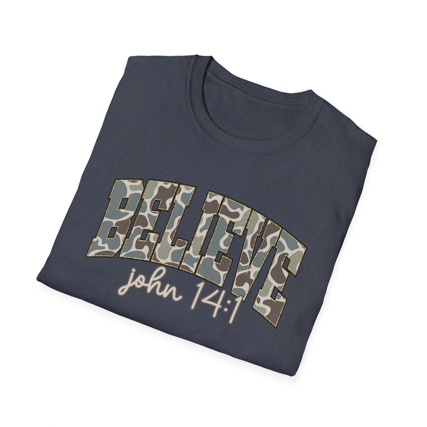 BELIEVE Camo T-Shirt