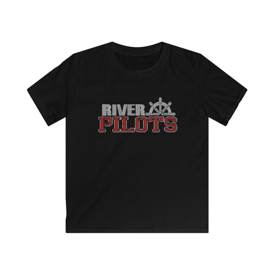 River Pilots Kids T‑Shirt — RHINESTONE DESIGN!