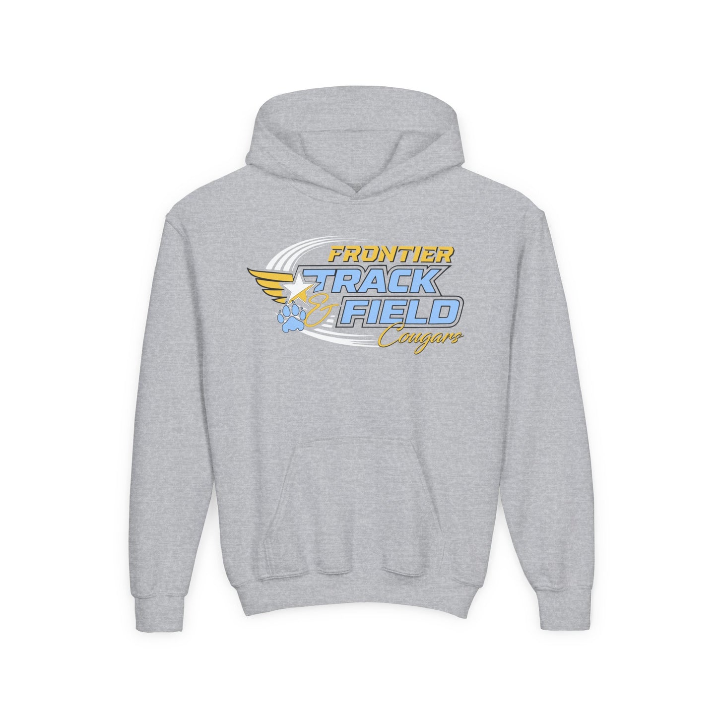 Frontier Cougars Youth Track & Field Hoodie
