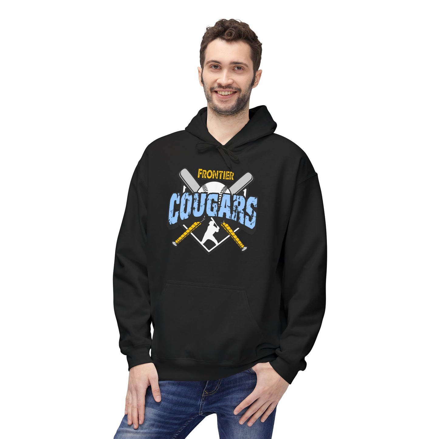 Frontier Cougars Baseball 2 Hoodie