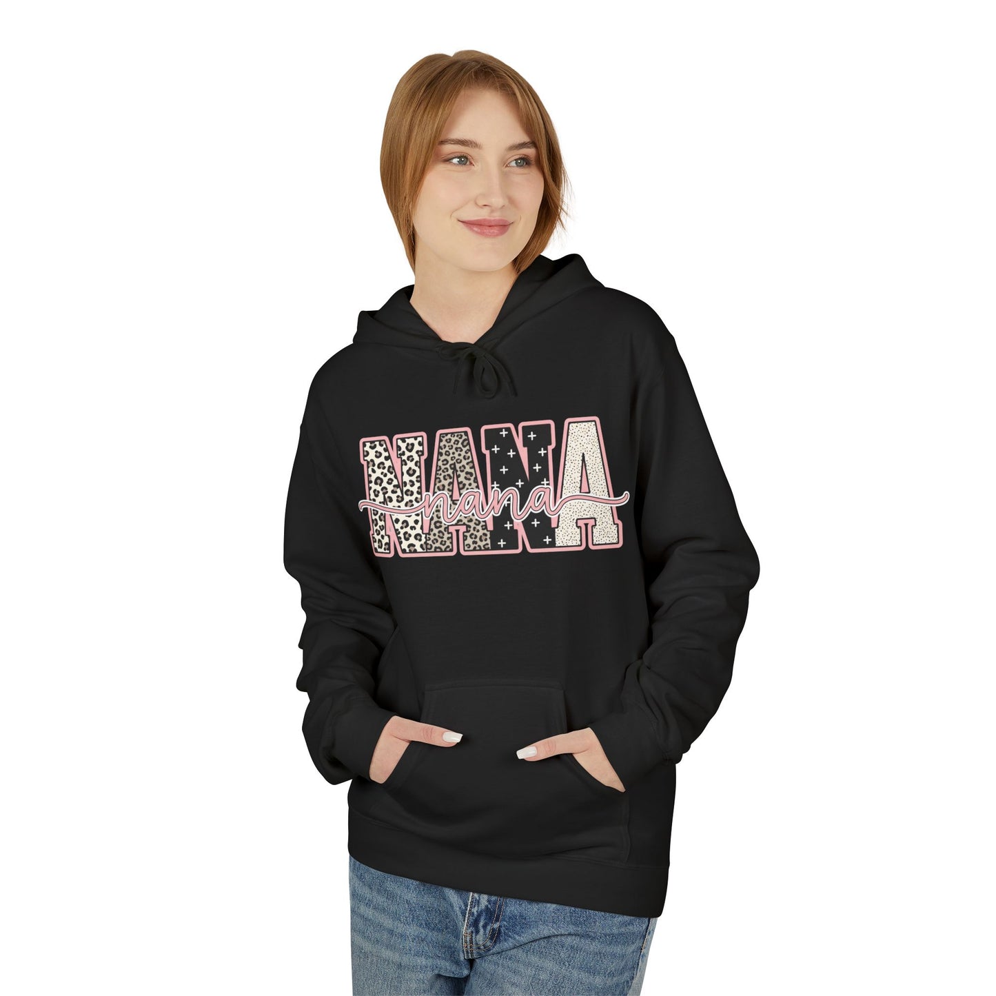 Nana Leopard Print Hoodie