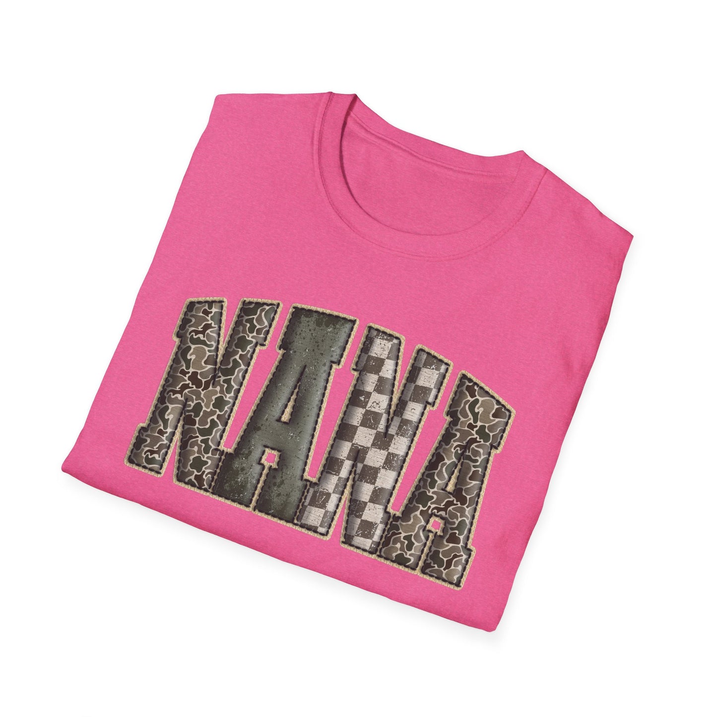 Nana Camo Print T-Shirt
