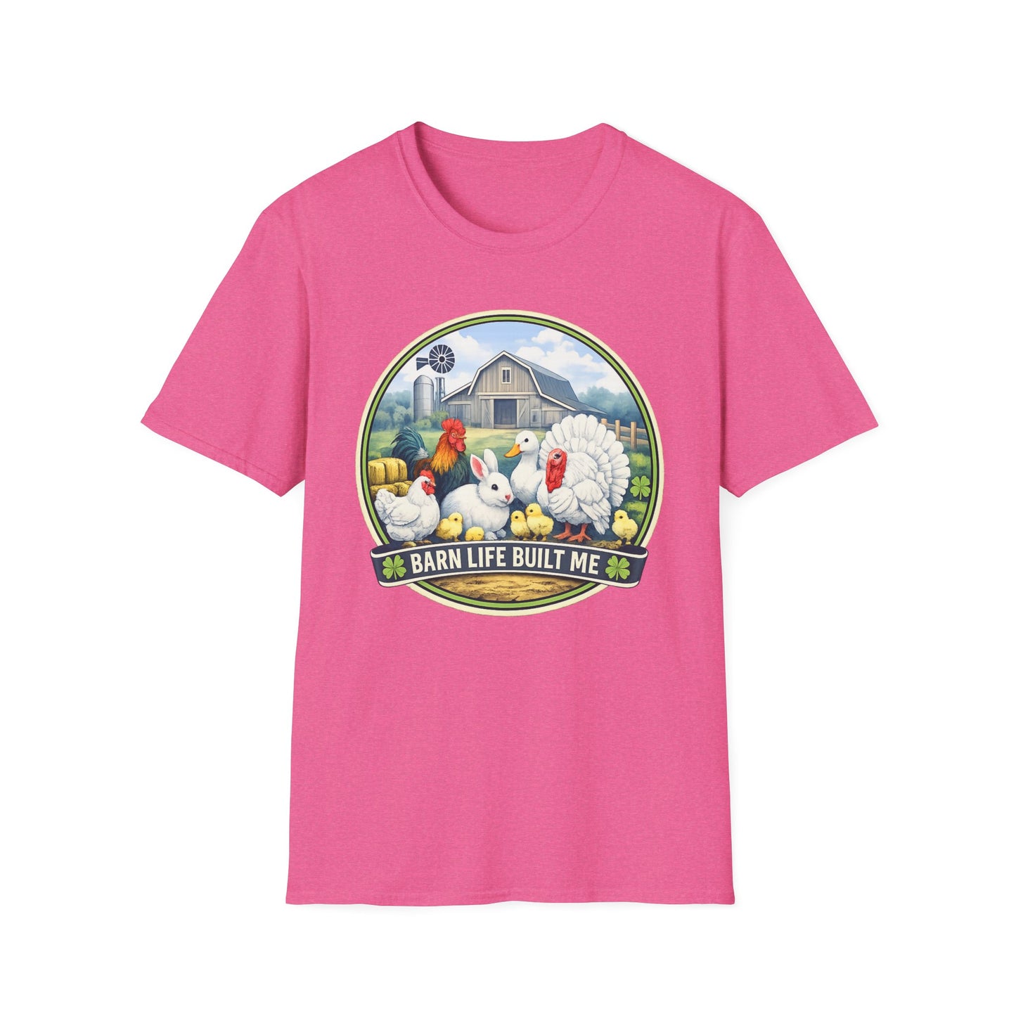 BARN LIFE BUILT ME - Small Animals - Unisex T-Shirt