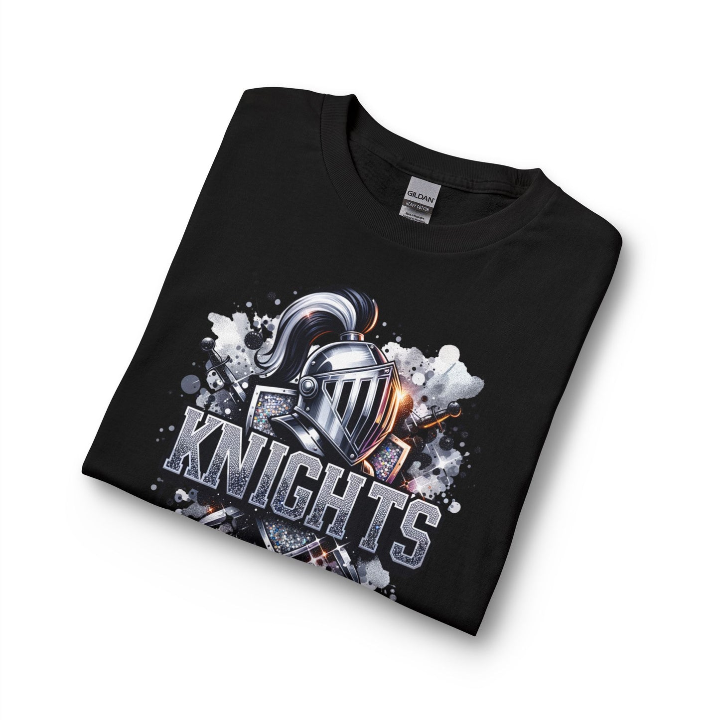 Knights Graphic Long Sleeve Tee — Bling