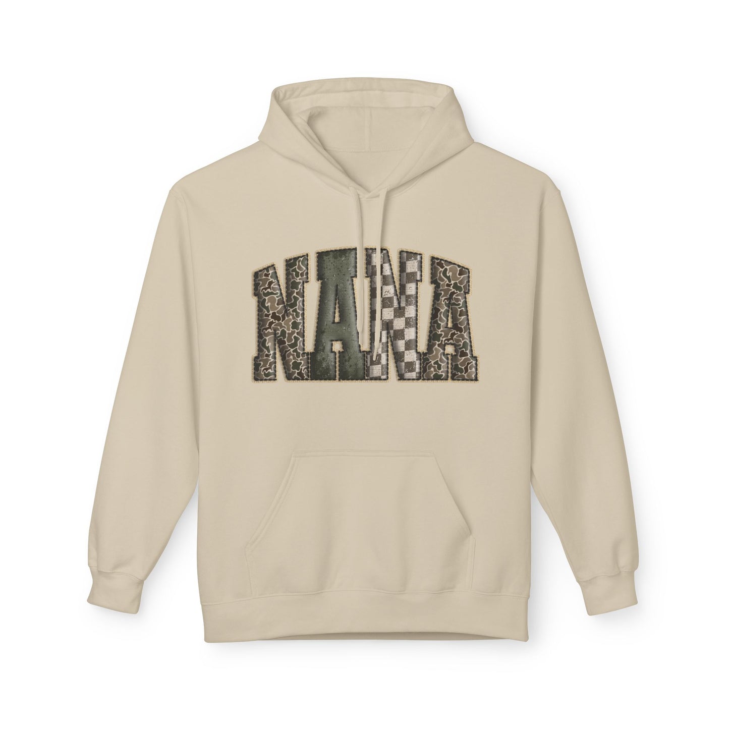 Nana Camo Print Hoodie