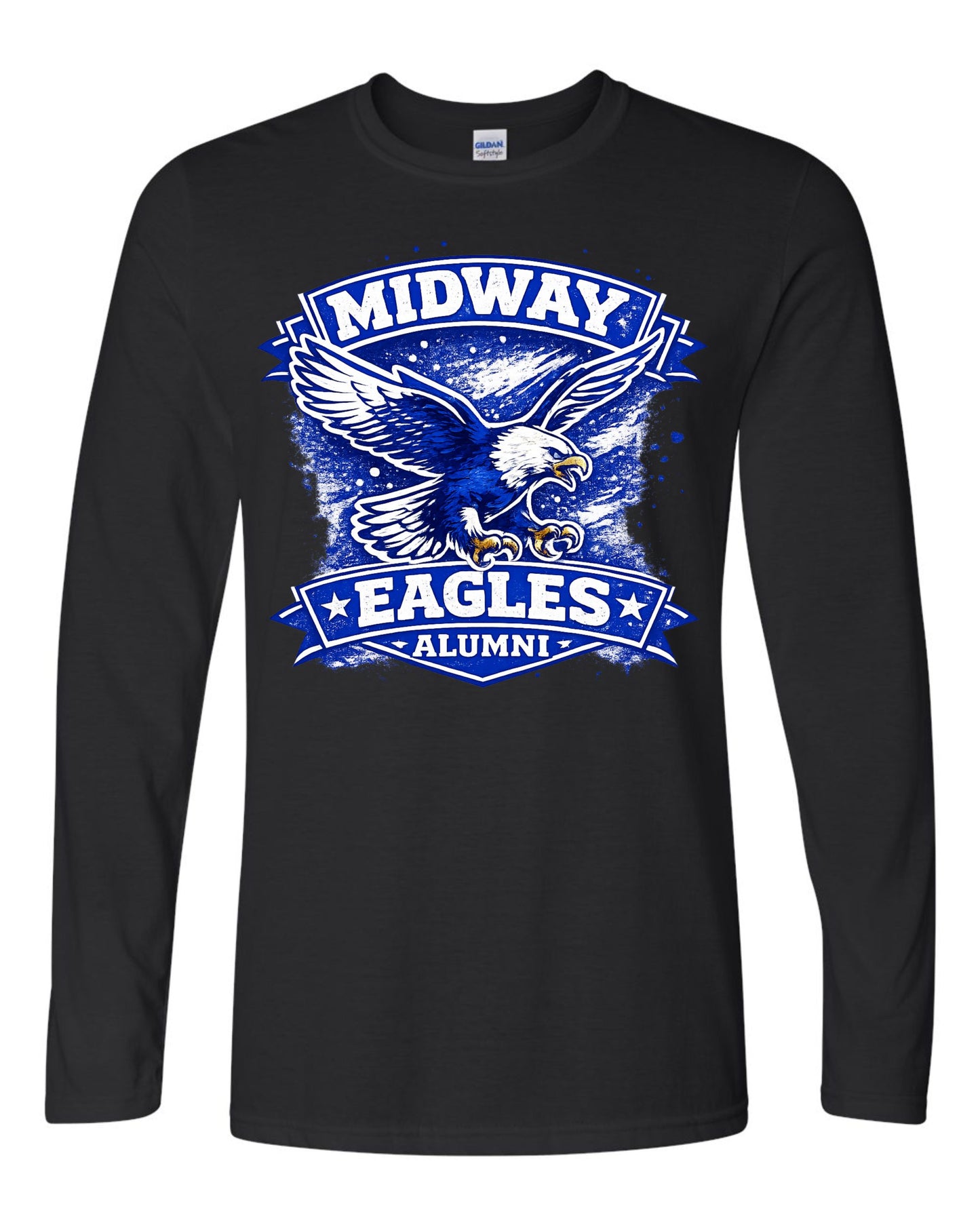 MIDWAY EAGLES ALUMNI - Unisex Long Sleeve T-Shirt