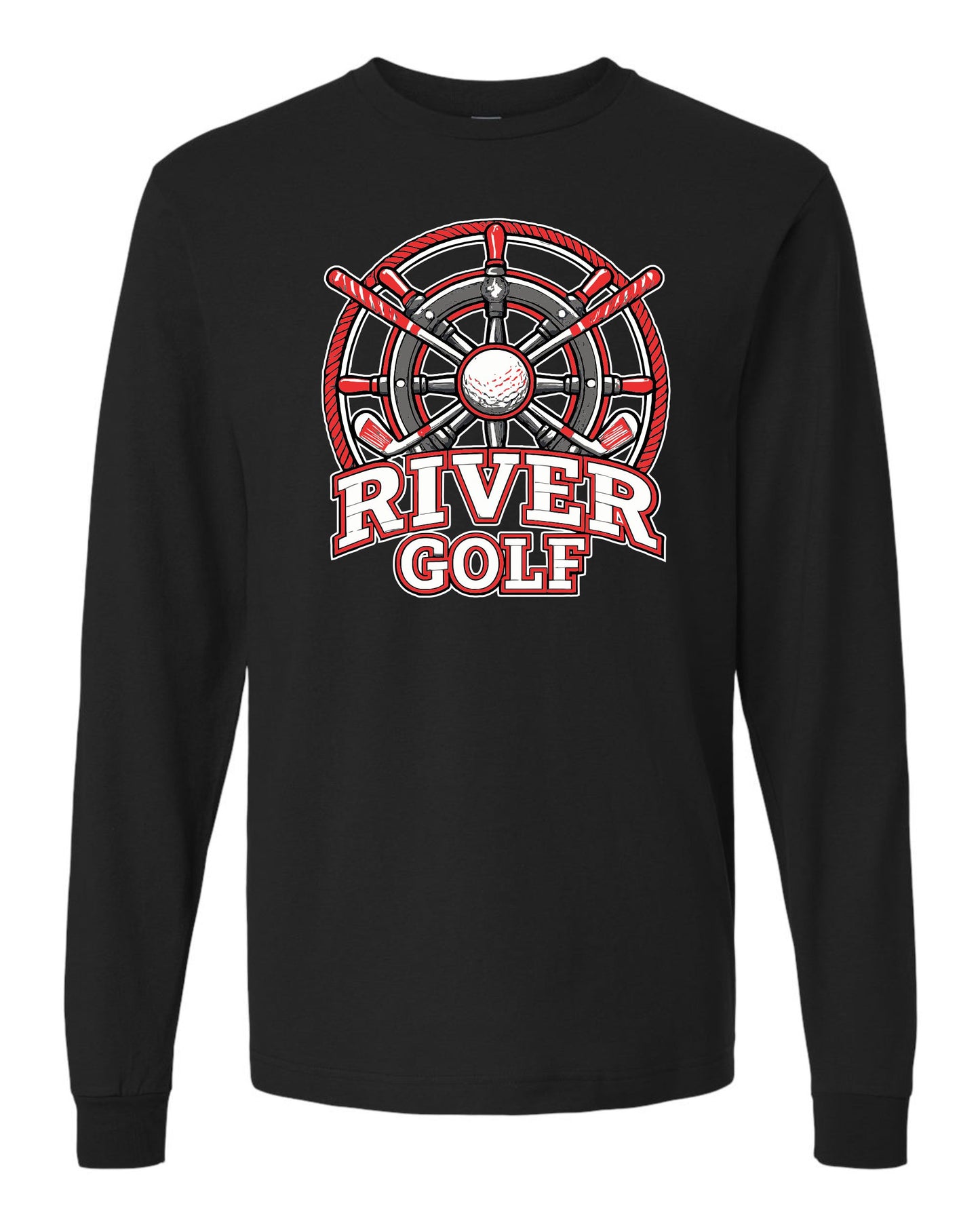 Unisex Fine Jersey Long Sleeve T-Shirt - Design #1
