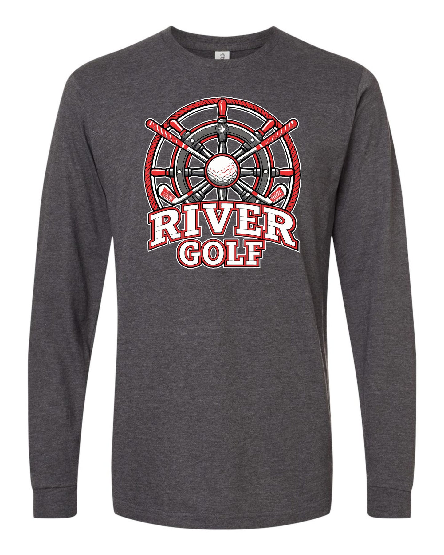Unisex Fine Jersey Long Sleeve T-Shirt - Design #1